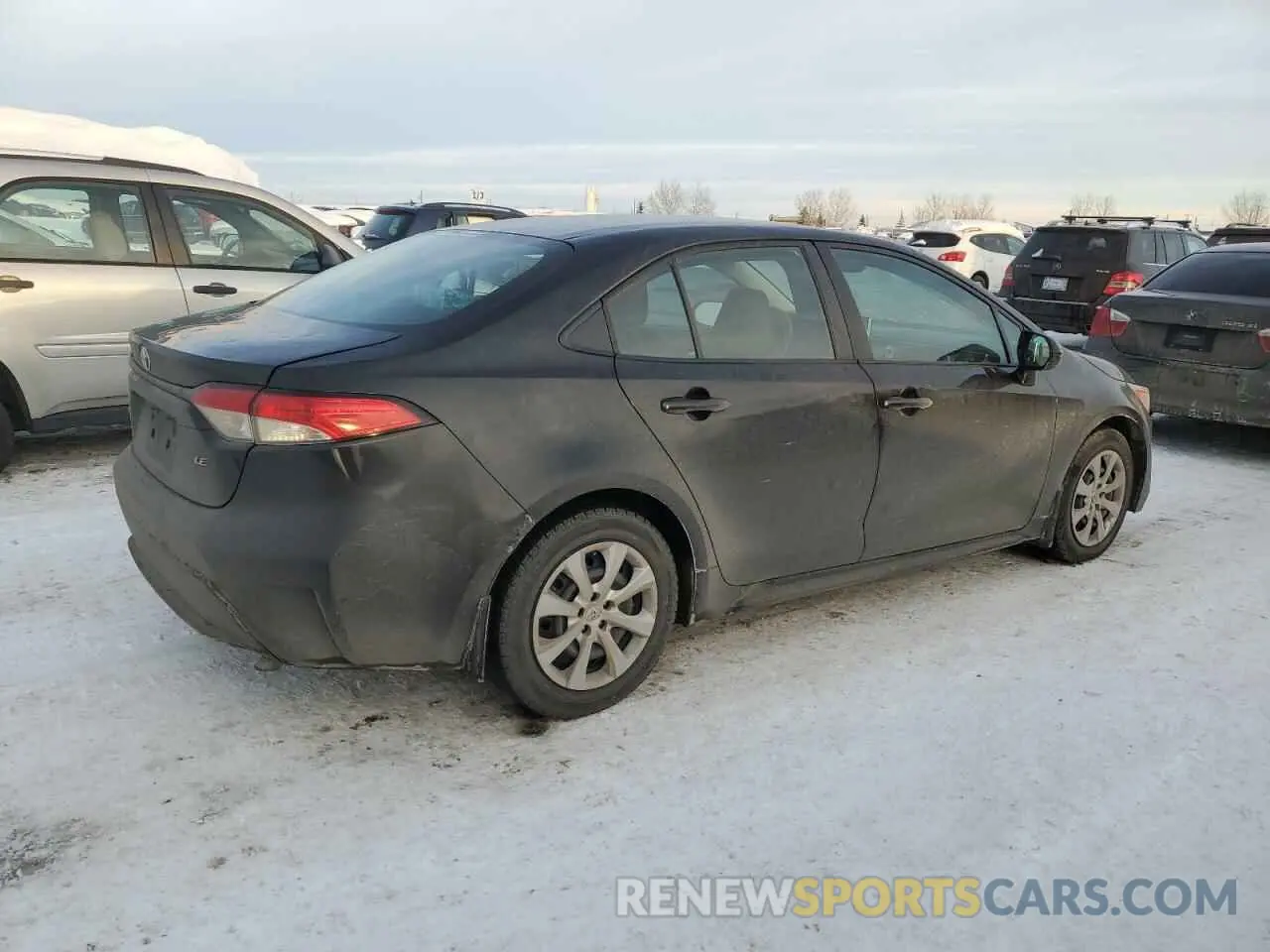 3 Photograph of a damaged car 5YFBPMBE1MP215953 TOYOTA COROLLA 2021