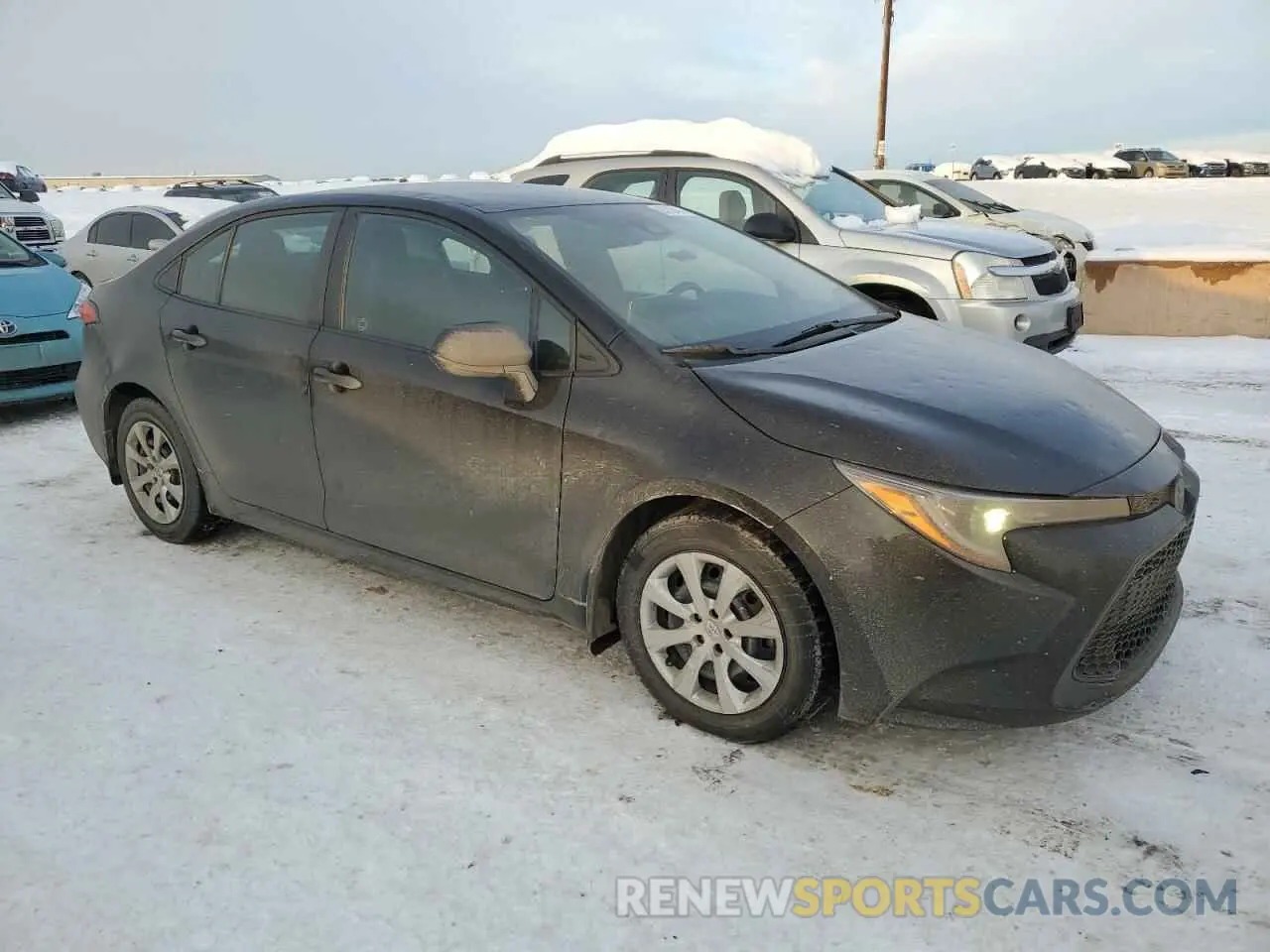4 Photograph of a damaged car 5YFBPMBE1MP215953 TOYOTA COROLLA 2021
