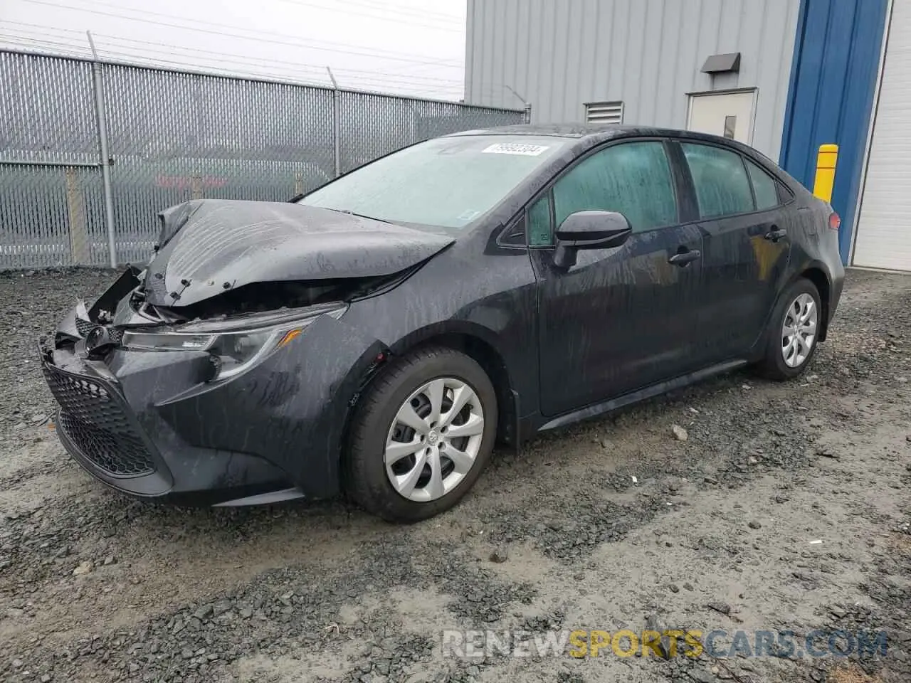 1 Photograph of a damaged car 5YFBPMBE2MP153141 TOYOTA COROLLA 2021