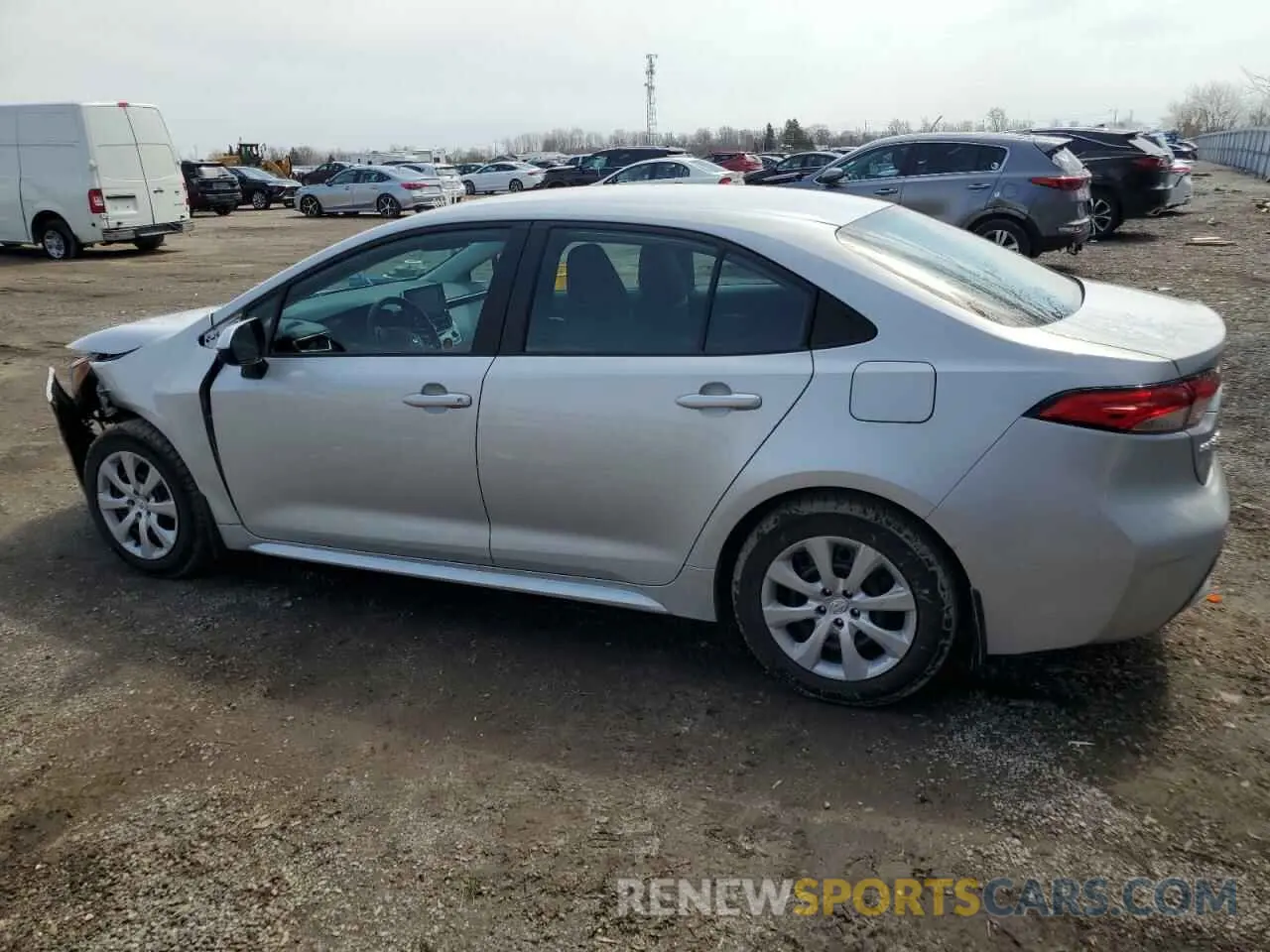 2 Photograph of a damaged car 5YFBPMBE2MP241364 TOYOTA COROLLA 2021