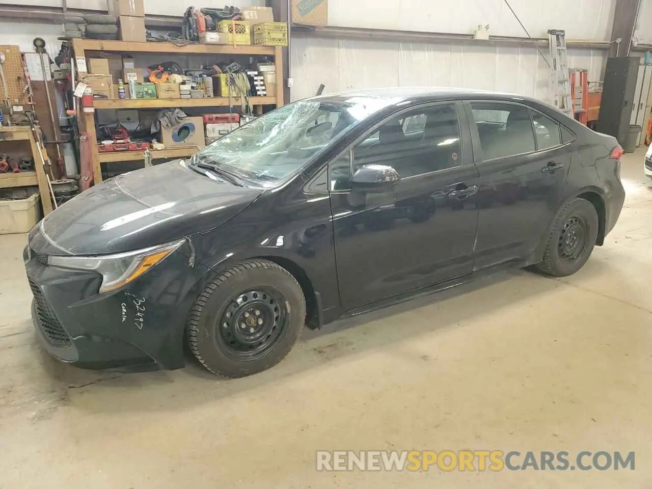 1 Photograph of a damaged car 5YFBPMBE3MP149244 TOYOTA COROLLA 2021