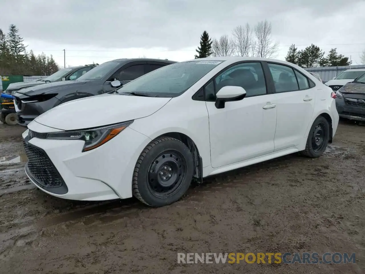 1 Photograph of a damaged car 5YFBPMBE3MP267780 TOYOTA COROLLA 2021