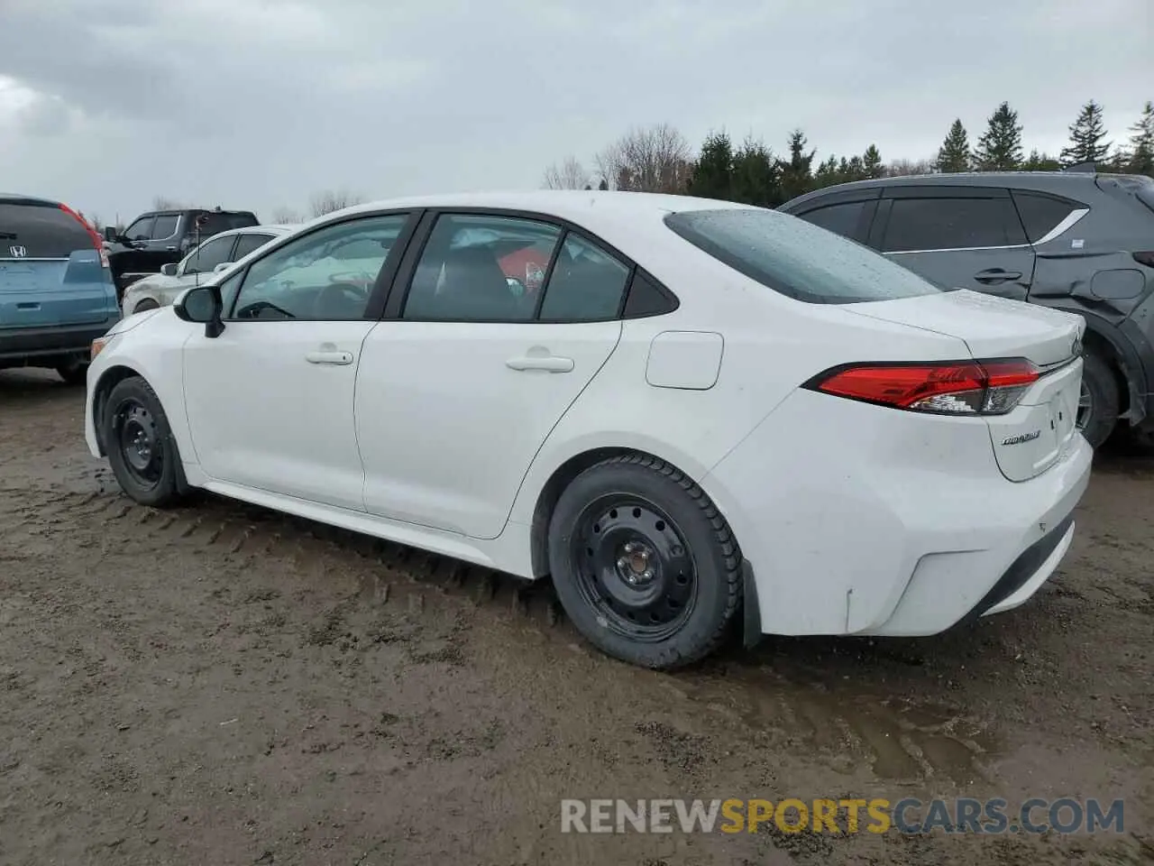 2 Photograph of a damaged car 5YFBPMBE3MP267780 TOYOTA COROLLA 2021