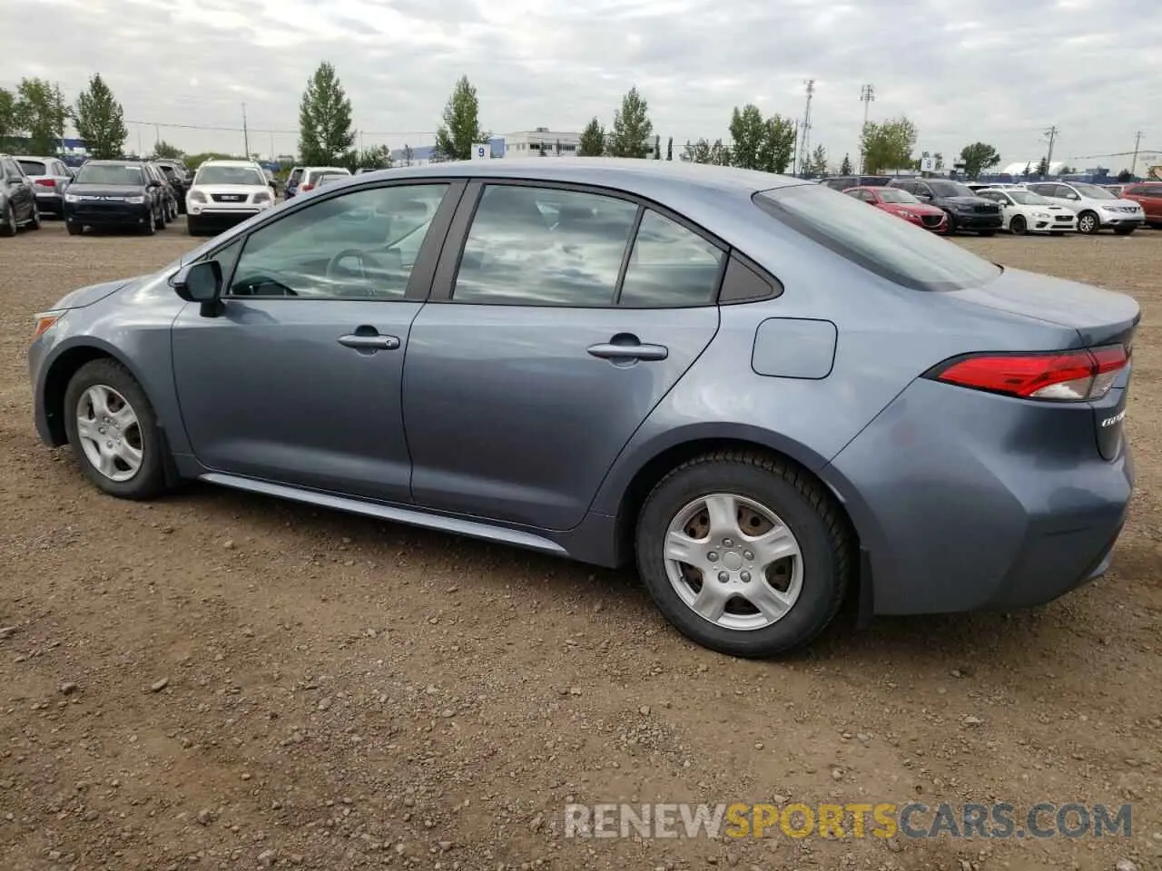 2 Photograph of a damaged car 5YFBPMBE4MP187470 TOYOTA COROLLA 2021