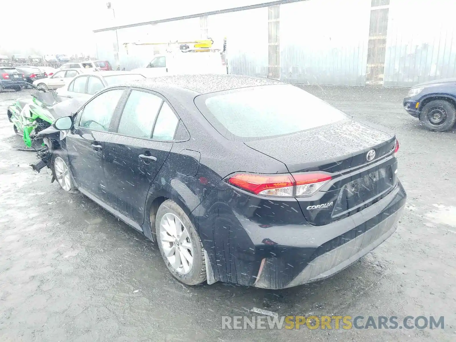 3 Photograph of a damaged car 5YFBPMBE6MP195196 TOYOTA COROLLA 2021