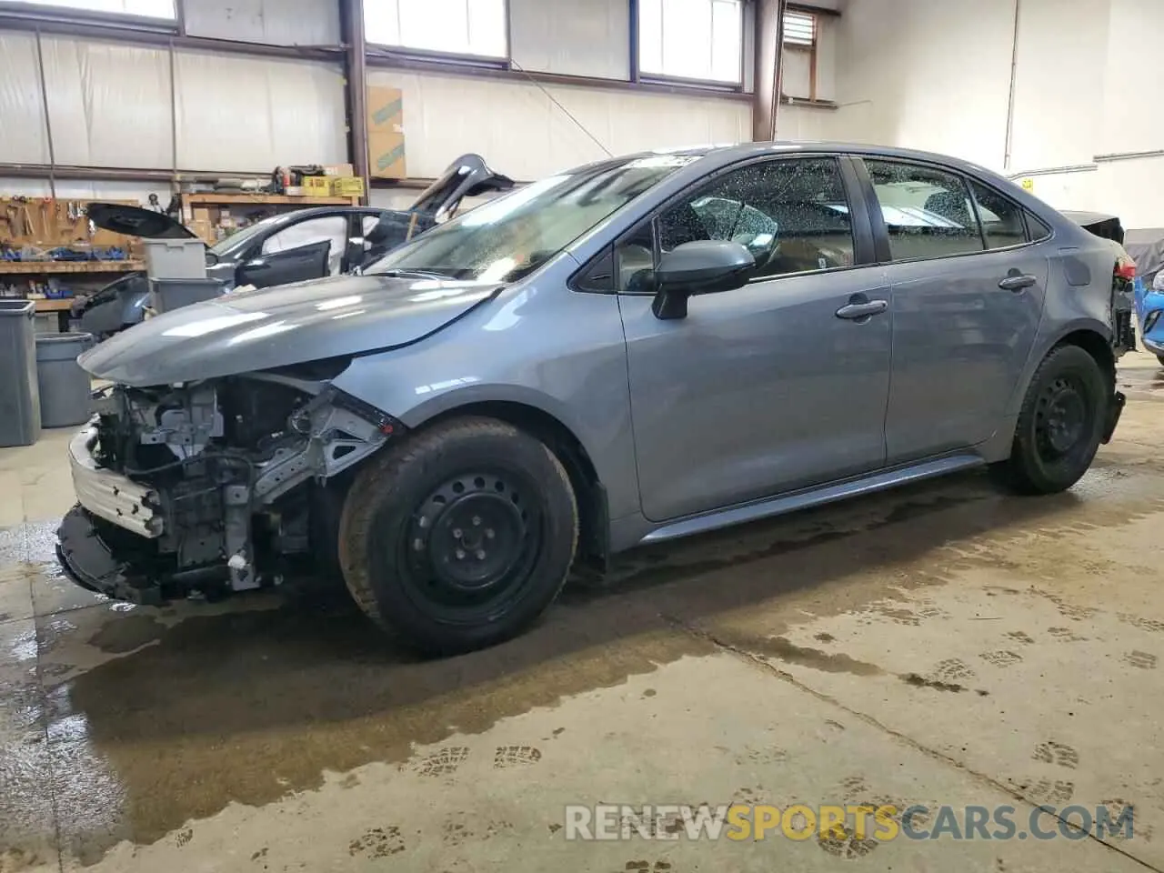 1 Photograph of a damaged car 5YFBPMBE6MP240198 TOYOTA COROLLA 2021
