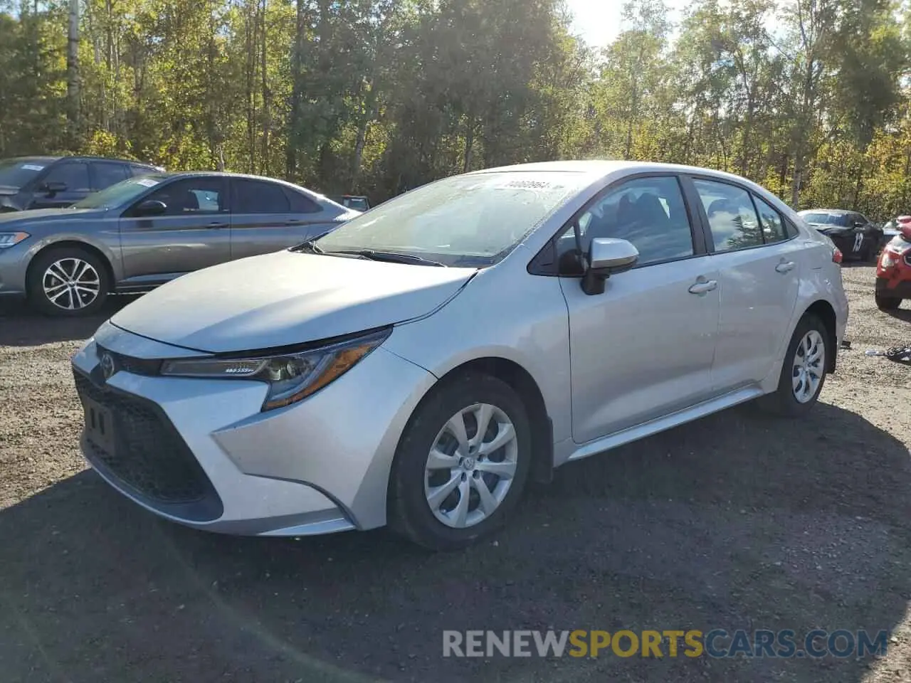 1 Photograph of a damaged car 5YFBPMBE6MP241061 TOYOTA COROLLA 2021