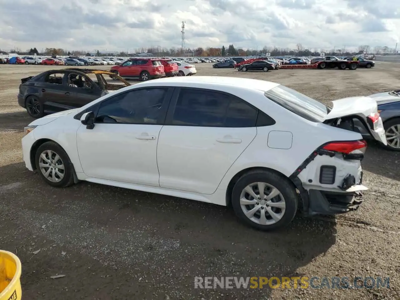 2 Photograph of a damaged car 5YFBPMBE7MP157122 TOYOTA COROLLA 2021