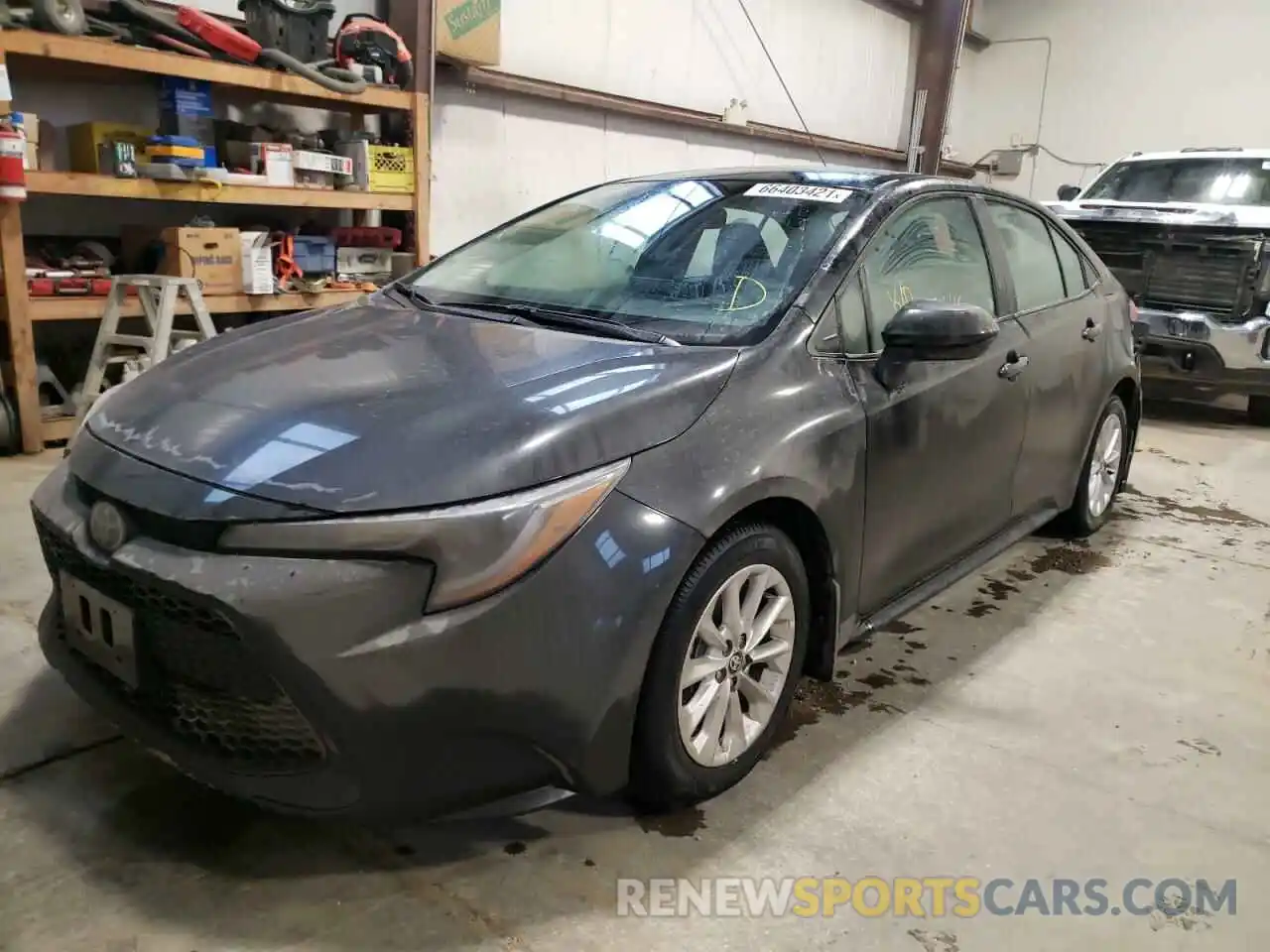 2 Photograph of a damaged car 5YFBPMBE7MP215620 TOYOTA COROLLA 2021