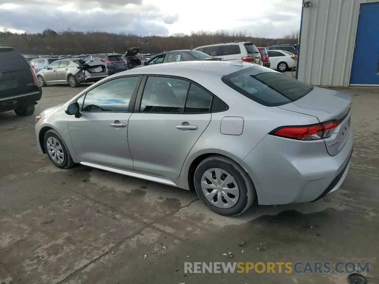 2 Photograph of a damaged car 5YFDPMAE0MP205442 TOYOTA COROLLA 2021