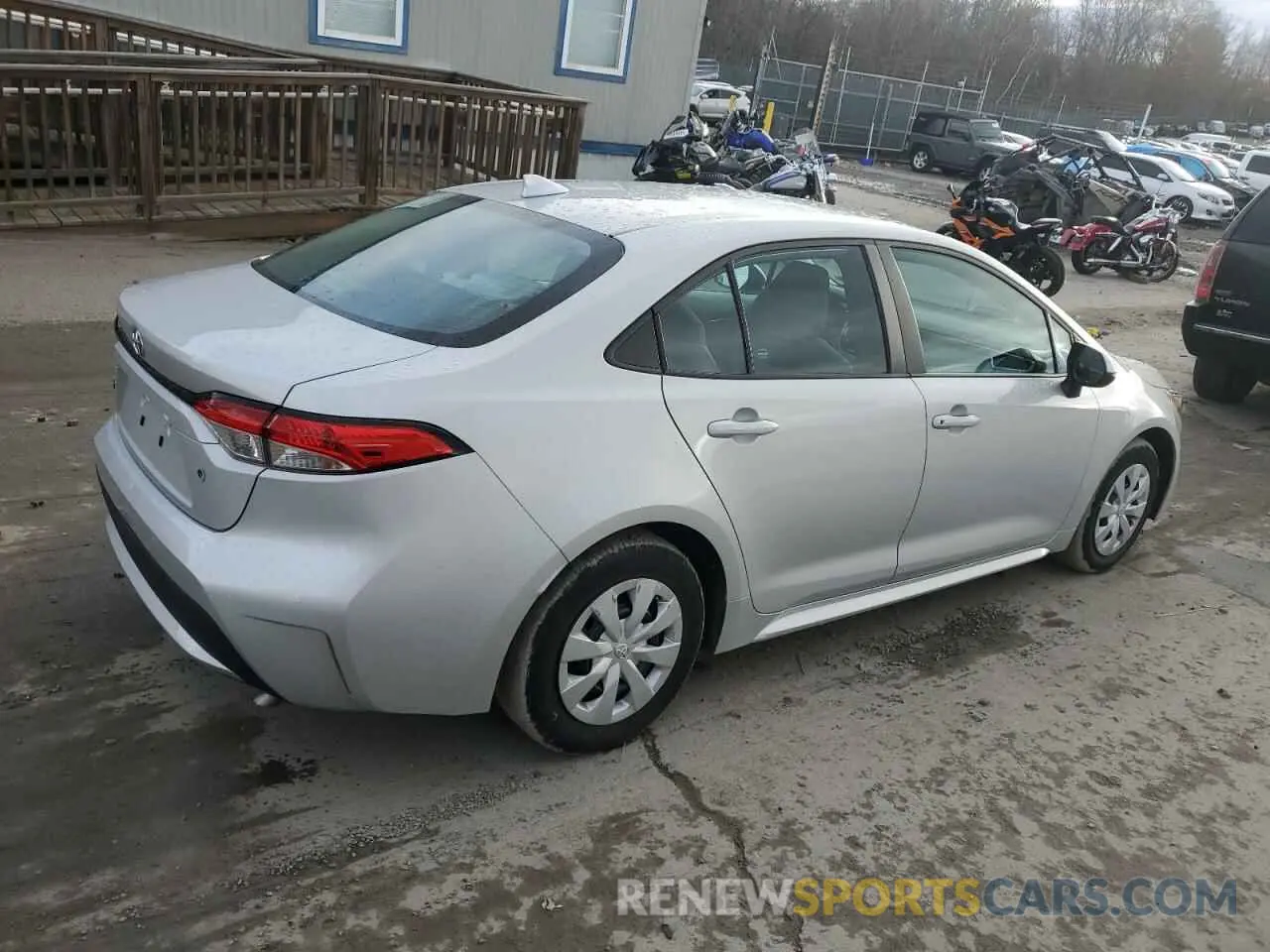3 Photograph of a damaged car 5YFDPMAE0MP205442 TOYOTA COROLLA 2021