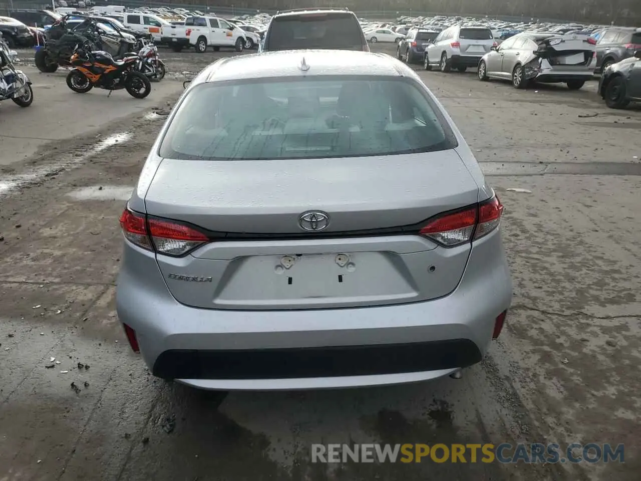 6 Photograph of a damaged car 5YFDPMAE0MP205442 TOYOTA COROLLA 2021