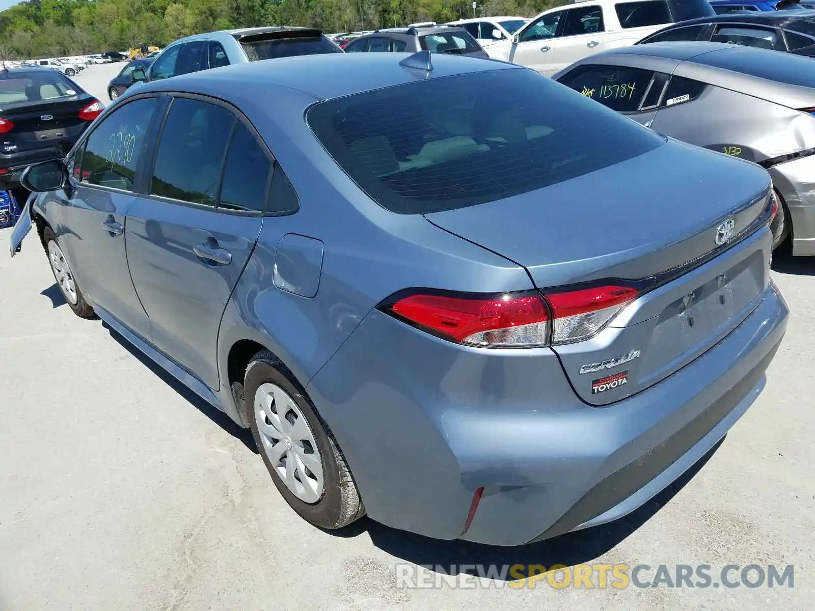 3 Photograph of a damaged car 5YFDPMAE2MP182763 TOYOTA COROLLA 2021