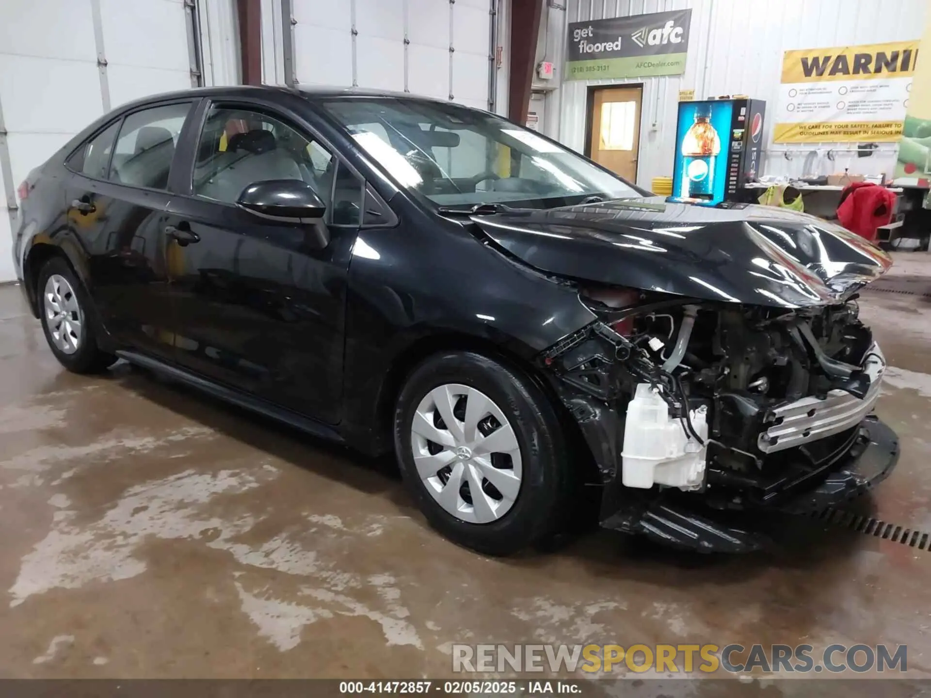 1 Photograph of a damaged car 5YFDPMAE5MP208692 TOYOTA COROLLA 2021