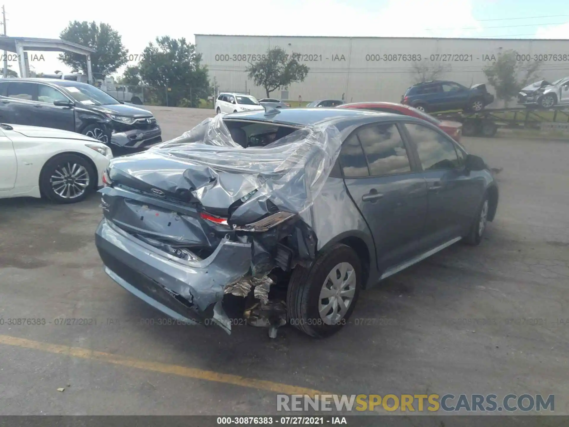 6 Photograph of a damaged car 5YFDPMAE6MP194723 TOYOTA COROLLA 2021