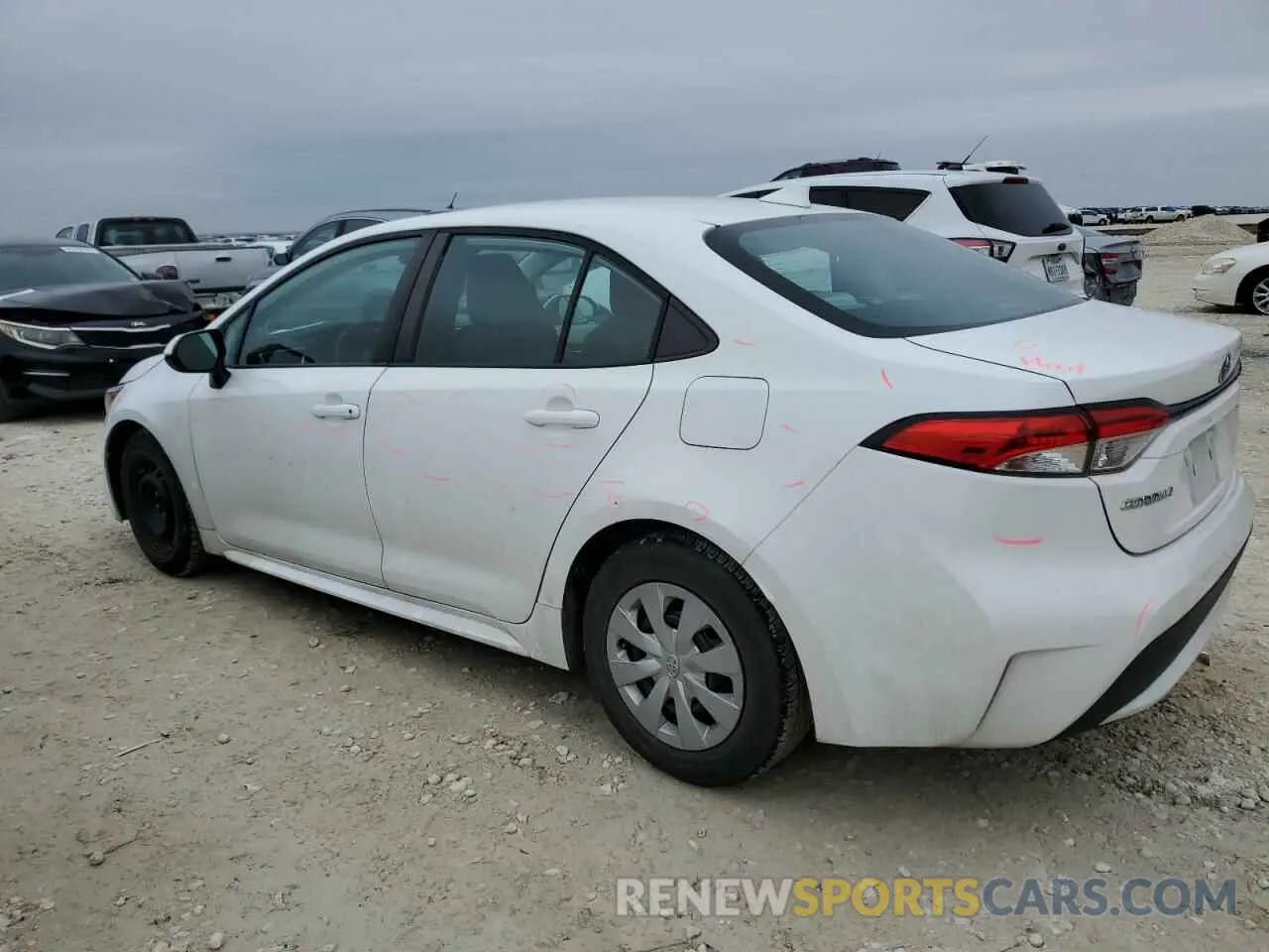 2 Photograph of a damaged car 5YFDPMAE8MP199521 TOYOTA COROLLA 2021