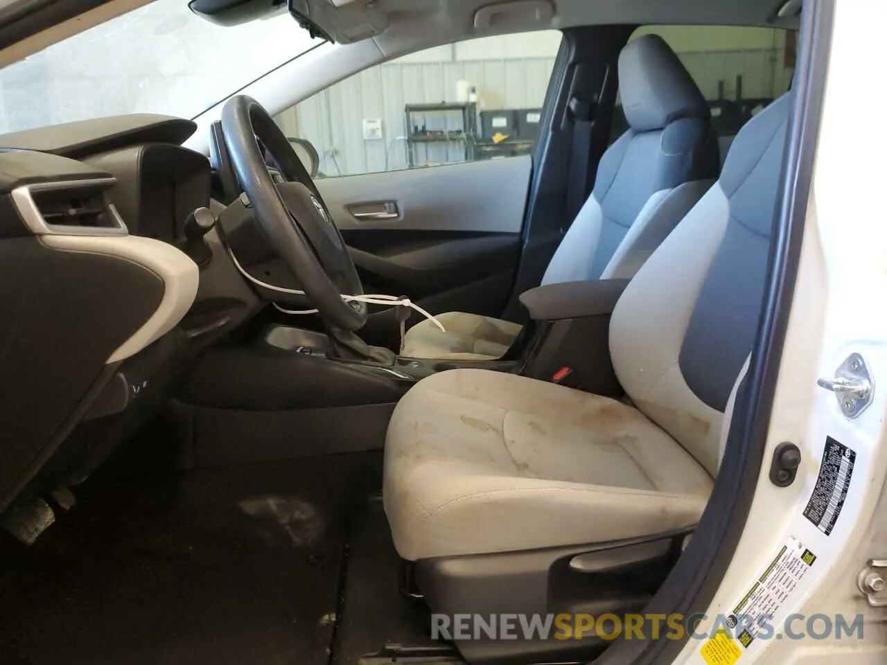 7 Photograph of a damaged car 5YFDPMAE8MP201459 TOYOTA COROLLA 2021