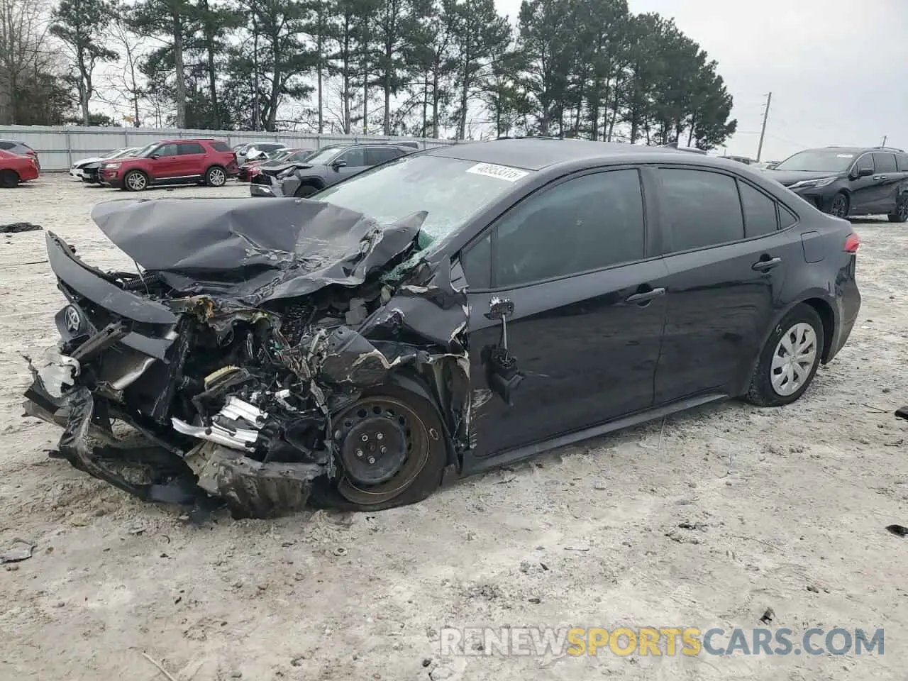 1 Photograph of a damaged car 5YFDPMAE9MP167130 TOYOTA COROLLA 2021