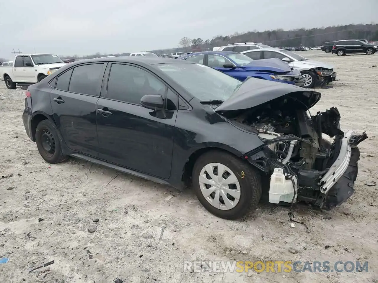 4 Photograph of a damaged car 5YFDPMAE9MP167130 TOYOTA COROLLA 2021