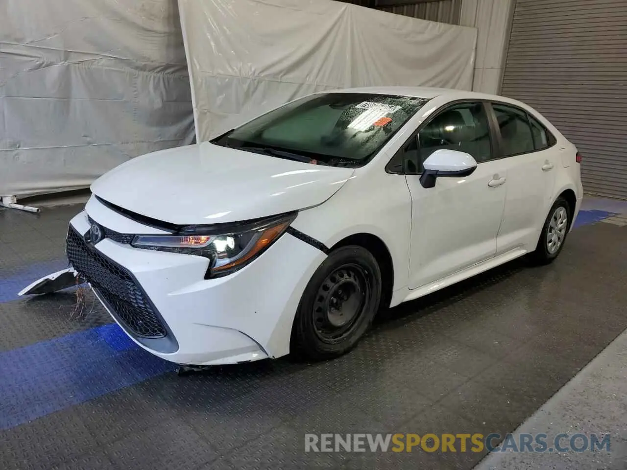 1 Photograph of a damaged car 5YFDPMAE9MP177821 TOYOTA COROLLA 2021