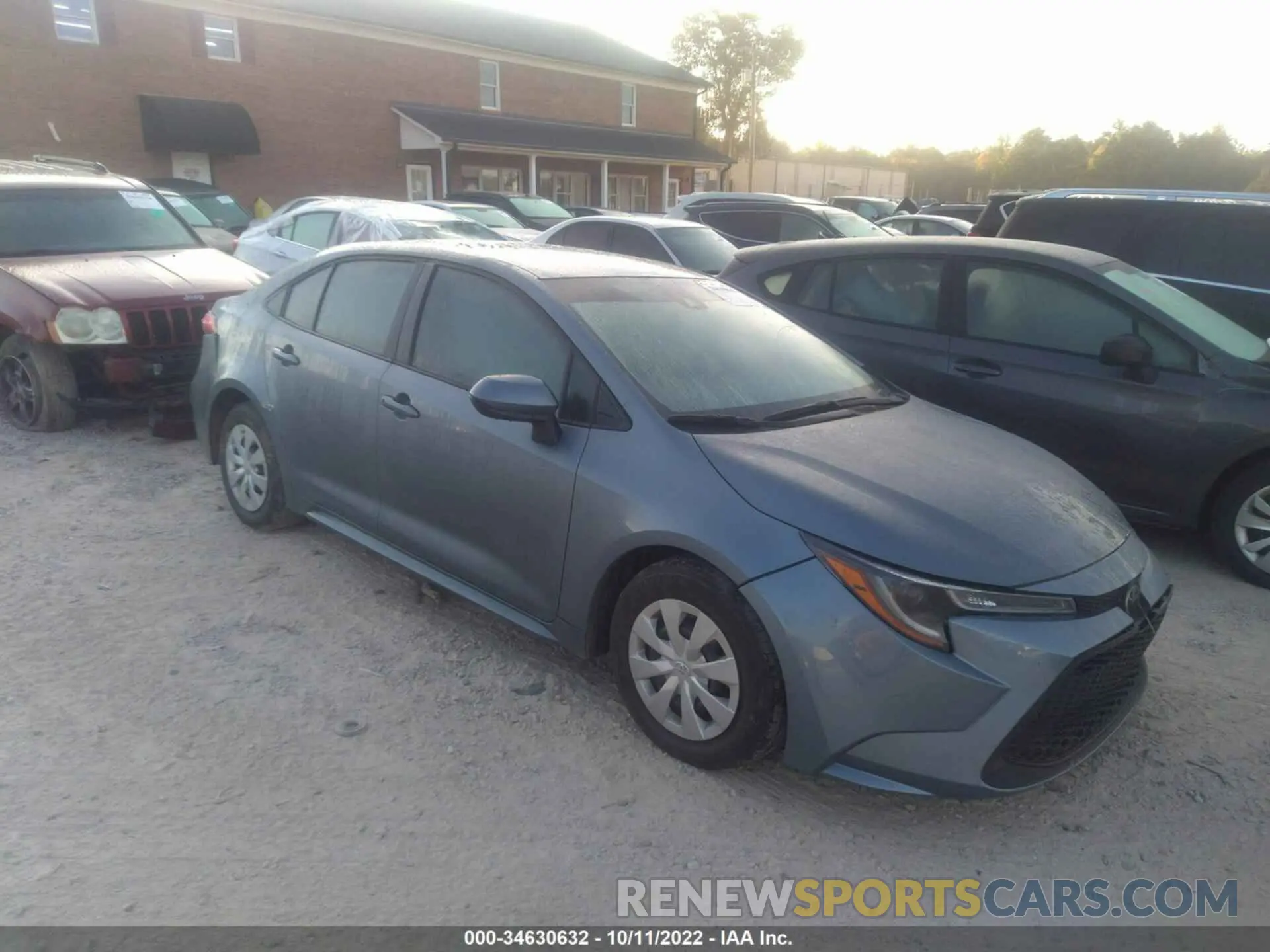 1 Photograph of a damaged car 5YFDPMAE9MP188544 TOYOTA COROLLA 2021
