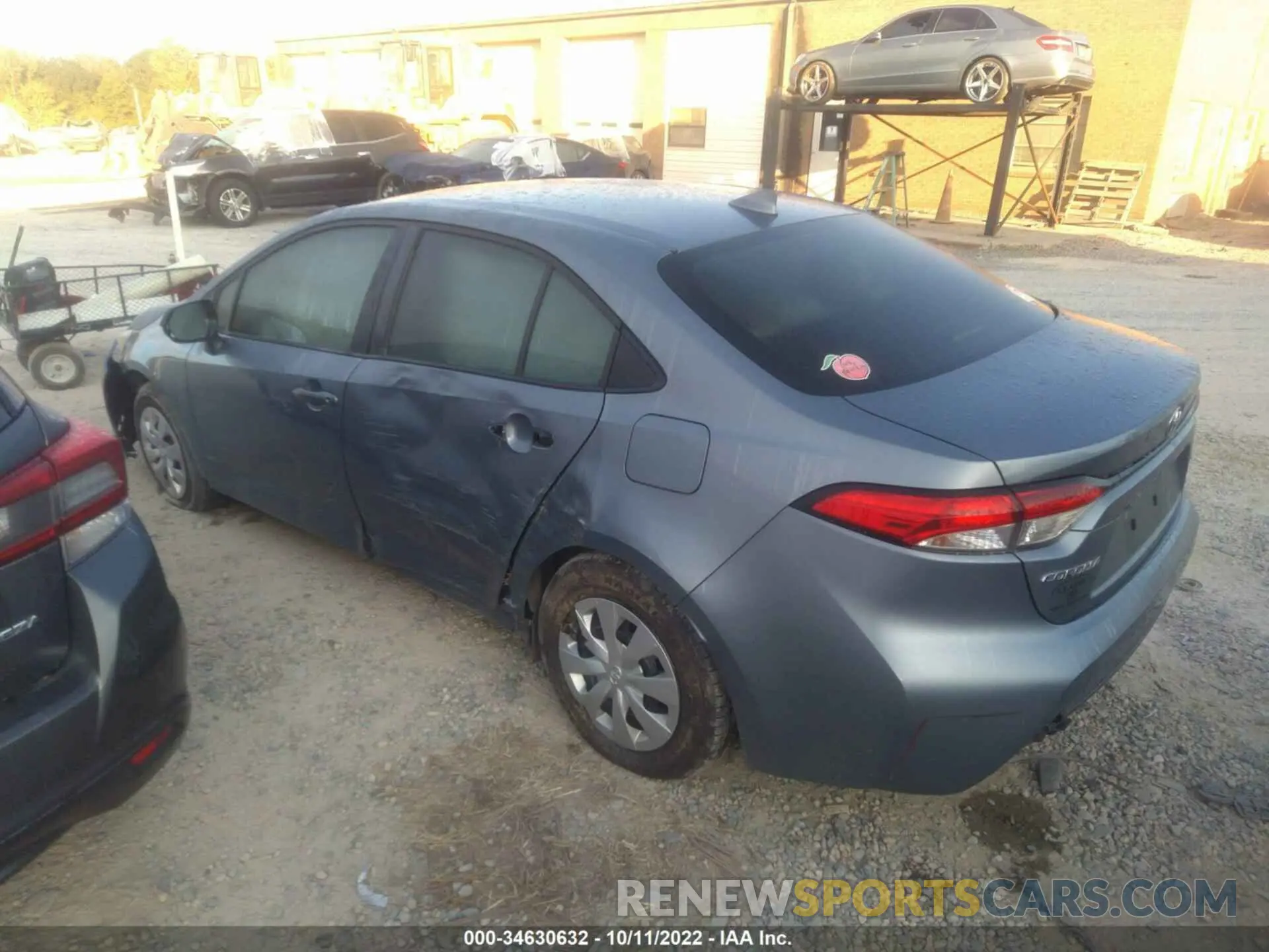 3 Photograph of a damaged car 5YFDPMAE9MP188544 TOYOTA COROLLA 2021