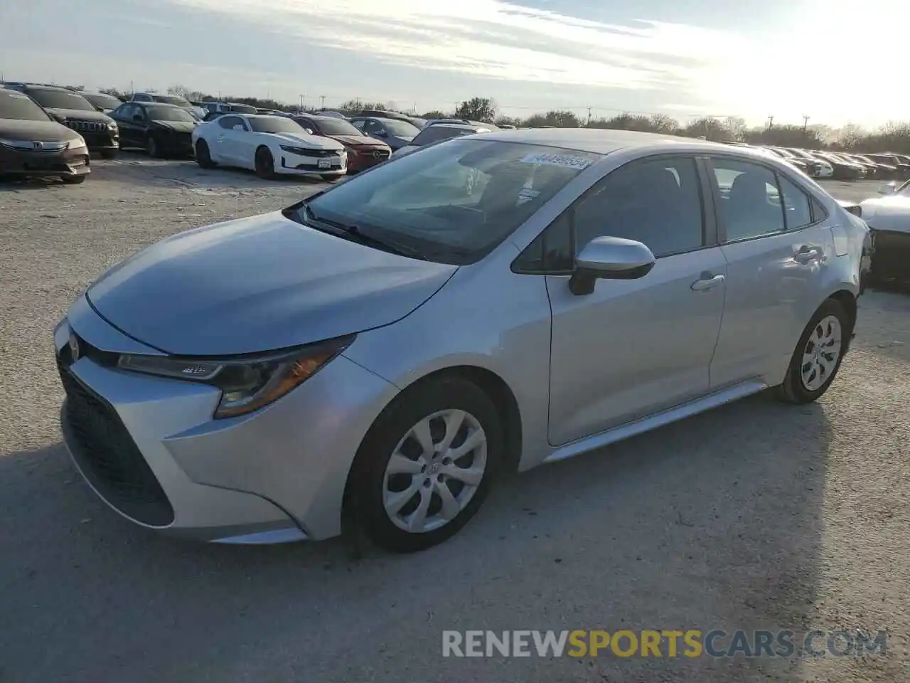 1 Photograph of a damaged car 5YFEPMAE0MP147773 TOYOTA COROLLA 2021