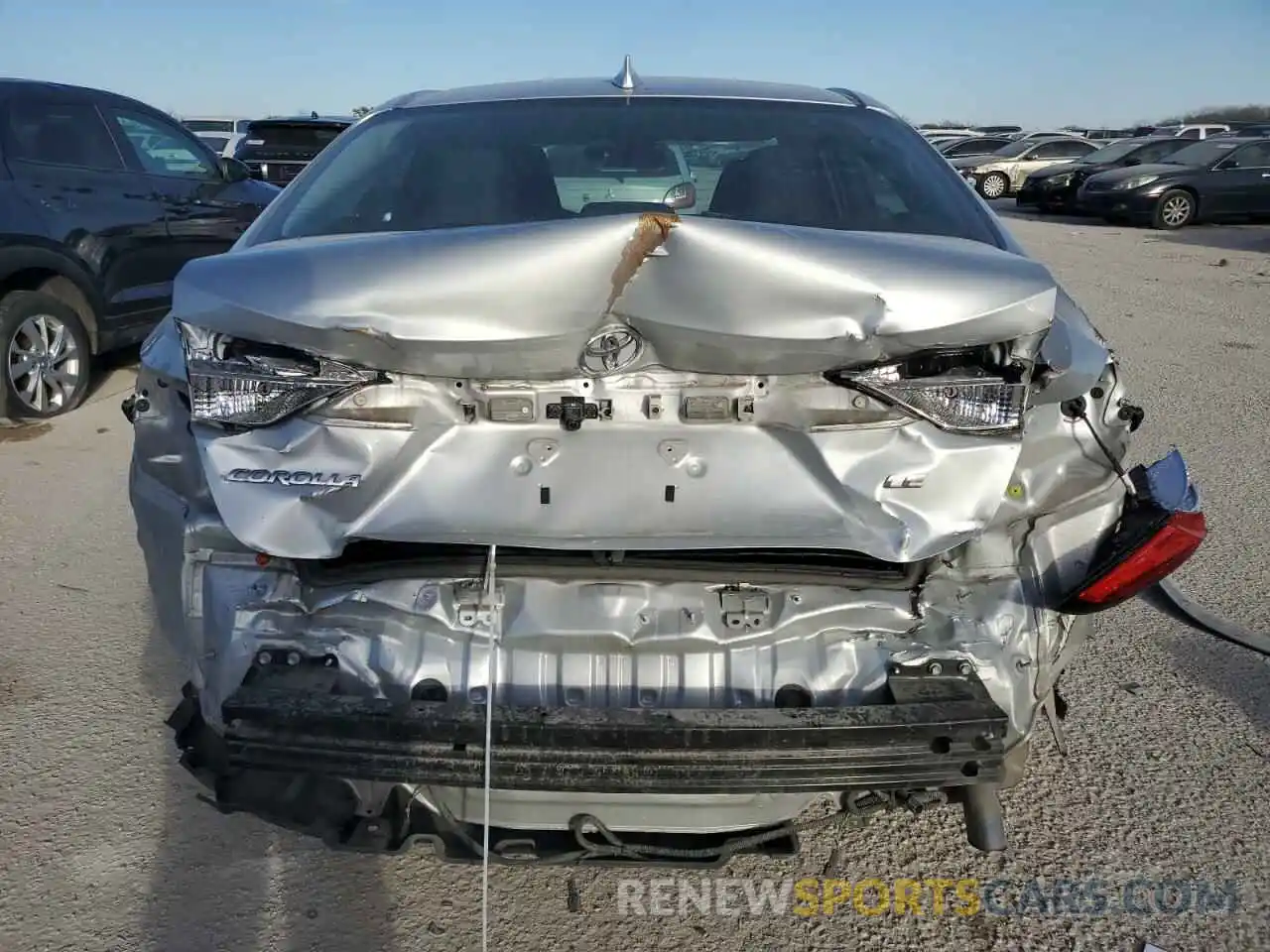 6 Photograph of a damaged car 5YFEPMAE0MP147773 TOYOTA COROLLA 2021