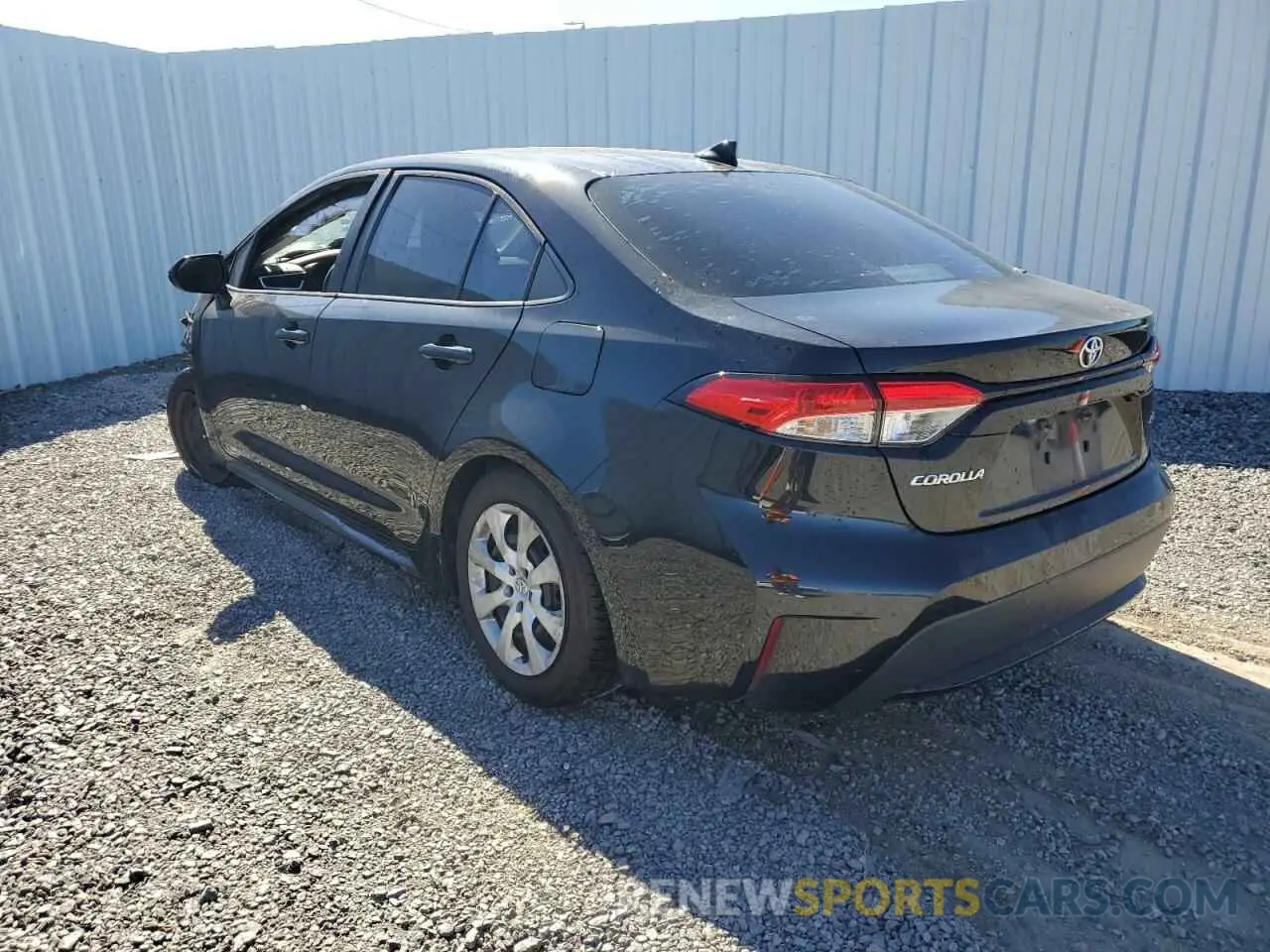 2 Photograph of a damaged car 5YFEPMAE0MP148146 TOYOTA COROLLA 2021