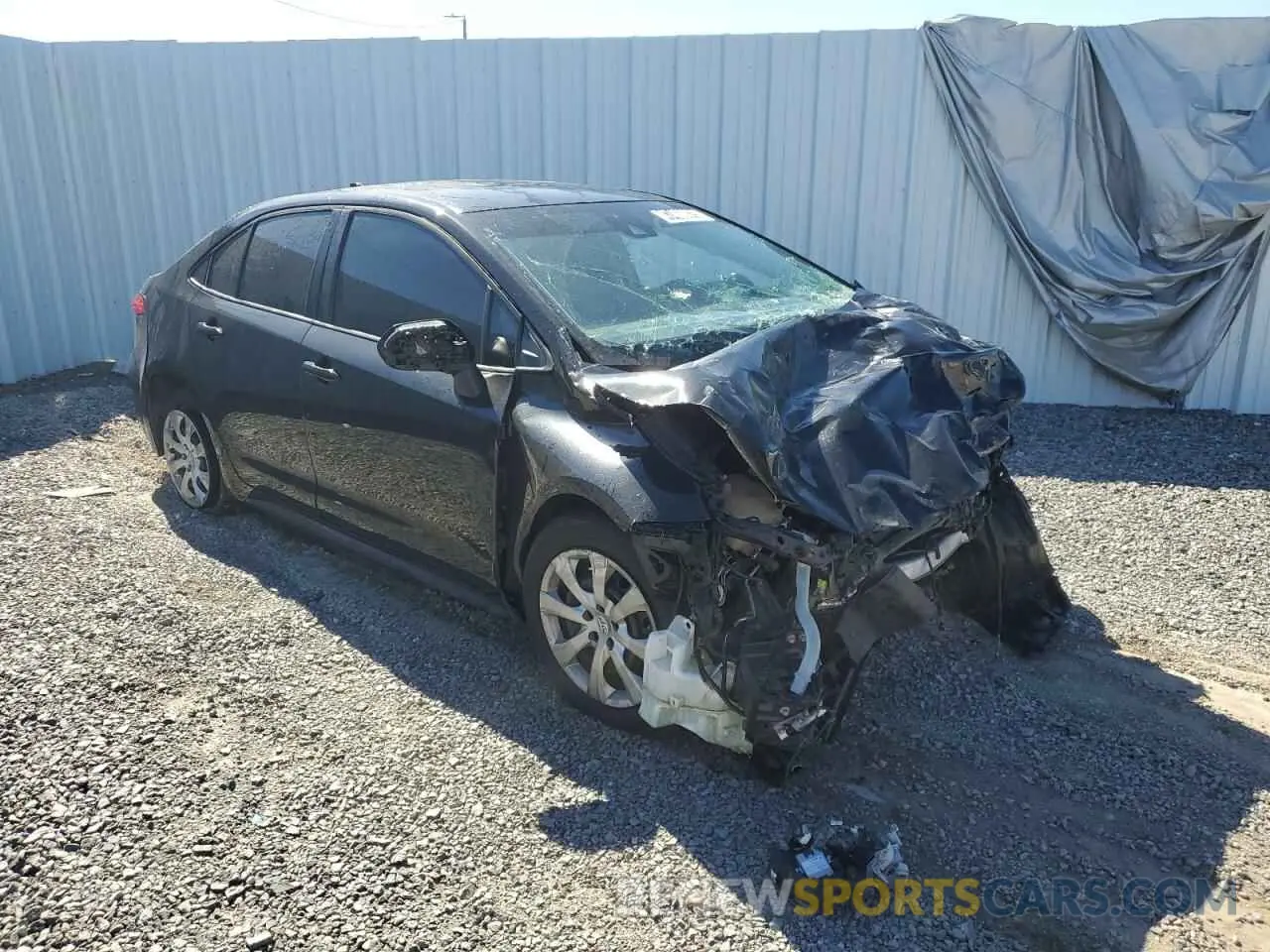 4 Photograph of a damaged car 5YFEPMAE0MP148146 TOYOTA COROLLA 2021