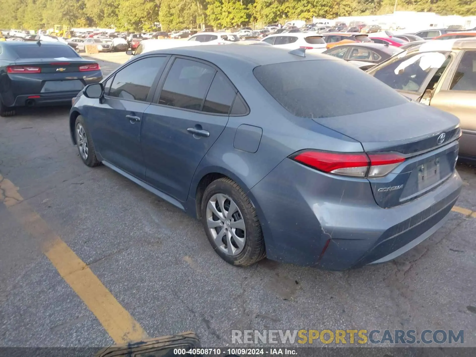 3 Photograph of a damaged car 5YFEPMAE0MP149376 TOYOTA COROLLA 2021