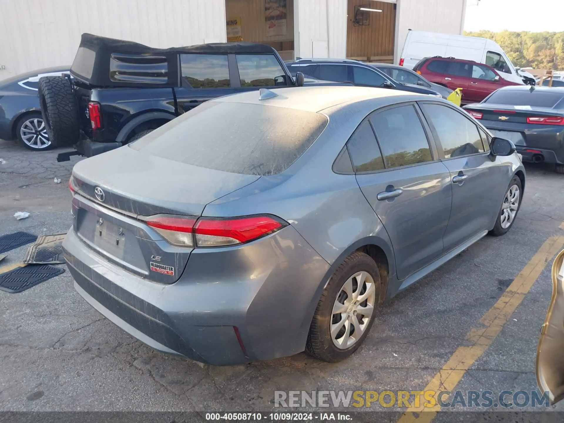 4 Photograph of a damaged car 5YFEPMAE0MP149376 TOYOTA COROLLA 2021