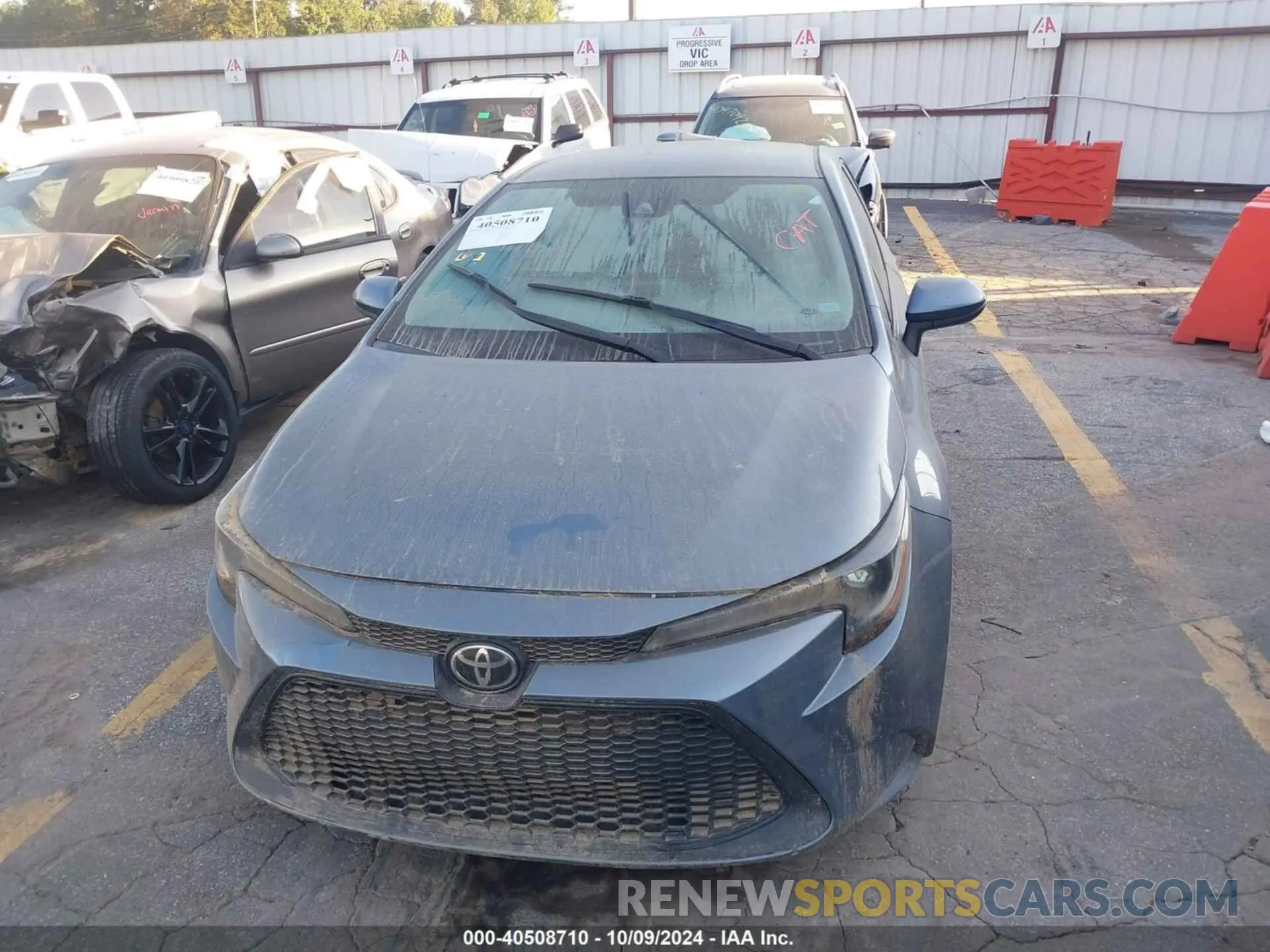 6 Photograph of a damaged car 5YFEPMAE0MP149376 TOYOTA COROLLA 2021