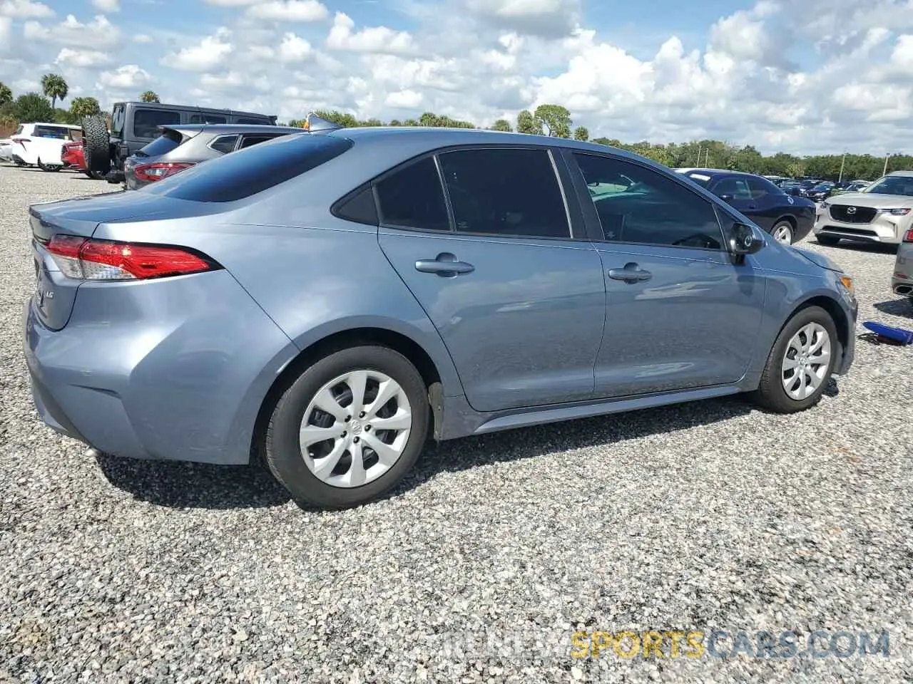 3 Photograph of a damaged car 5YFEPMAE0MP151600 TOYOTA COROLLA 2021