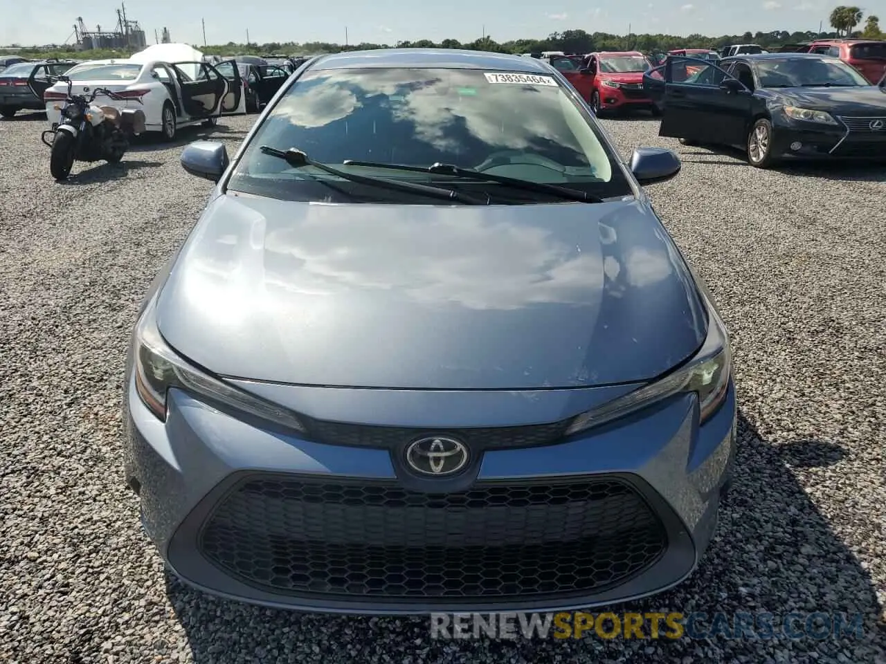 5 Photograph of a damaged car 5YFEPMAE0MP151600 TOYOTA COROLLA 2021
