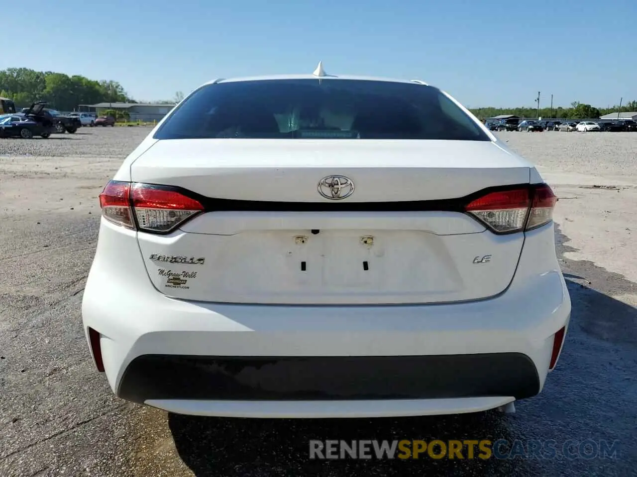 6 Photograph of a damaged car 5YFEPMAE0MP152438 TOYOTA COROLLA 2021