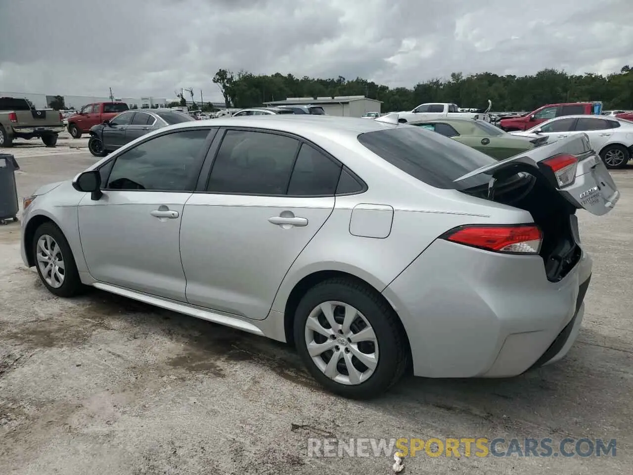 2 Photograph of a damaged car 5YFEPMAE0MP152469 TOYOTA COROLLA 2021