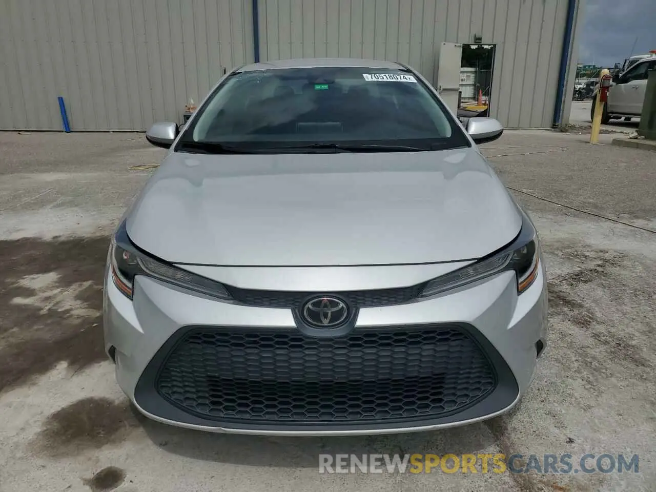 5 Photograph of a damaged car 5YFEPMAE0MP152469 TOYOTA COROLLA 2021