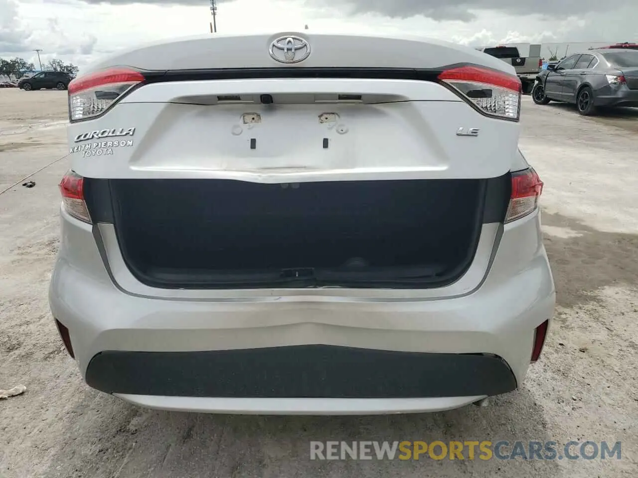 6 Photograph of a damaged car 5YFEPMAE0MP152469 TOYOTA COROLLA 2021