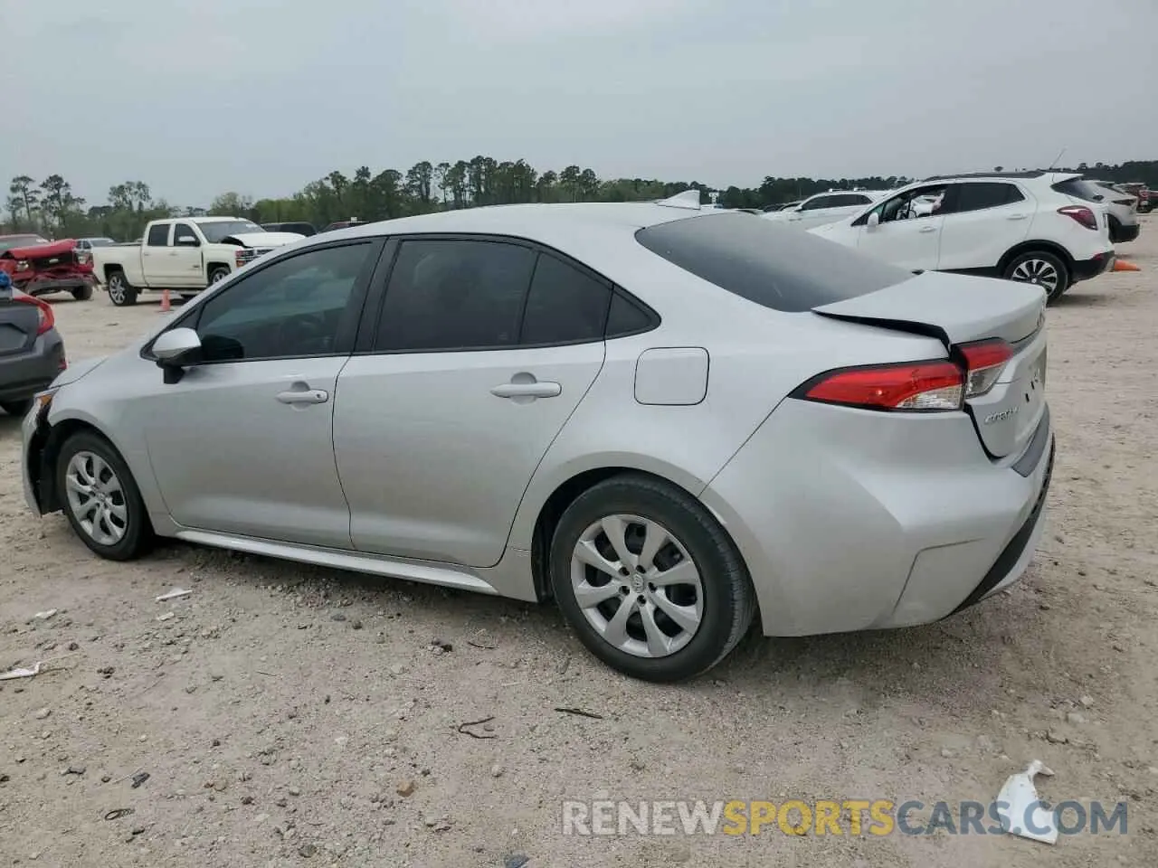 2 Photograph of a damaged car 5YFEPMAE0MP162841 TOYOTA COROLLA 2021