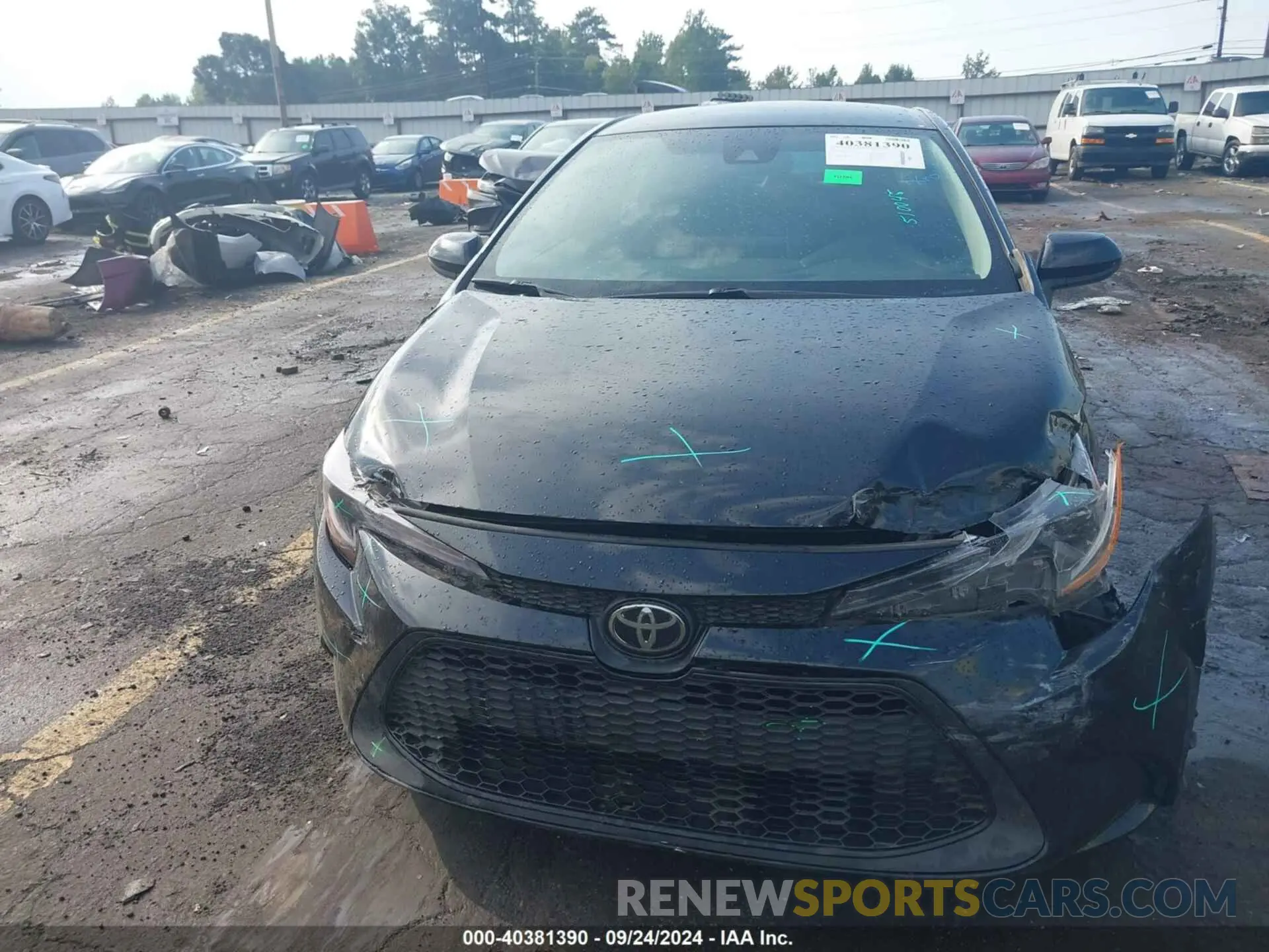 12 Photograph of a damaged car 5YFEPMAE0MP163360 TOYOTA COROLLA 2021