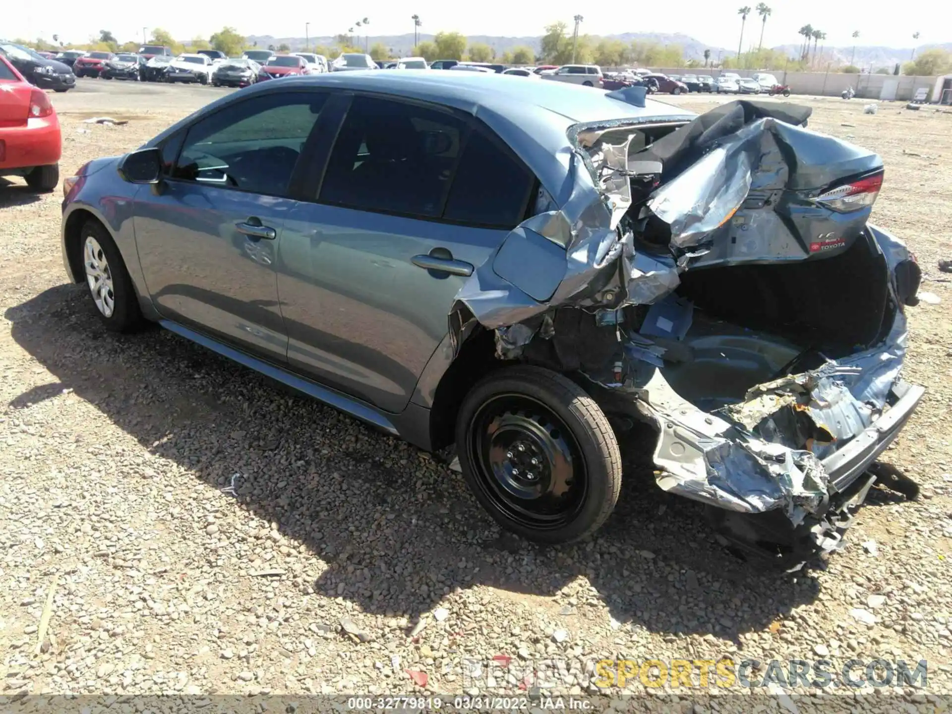 3 Photograph of a damaged car 5YFEPMAE0MP164461 TOYOTA COROLLA 2021