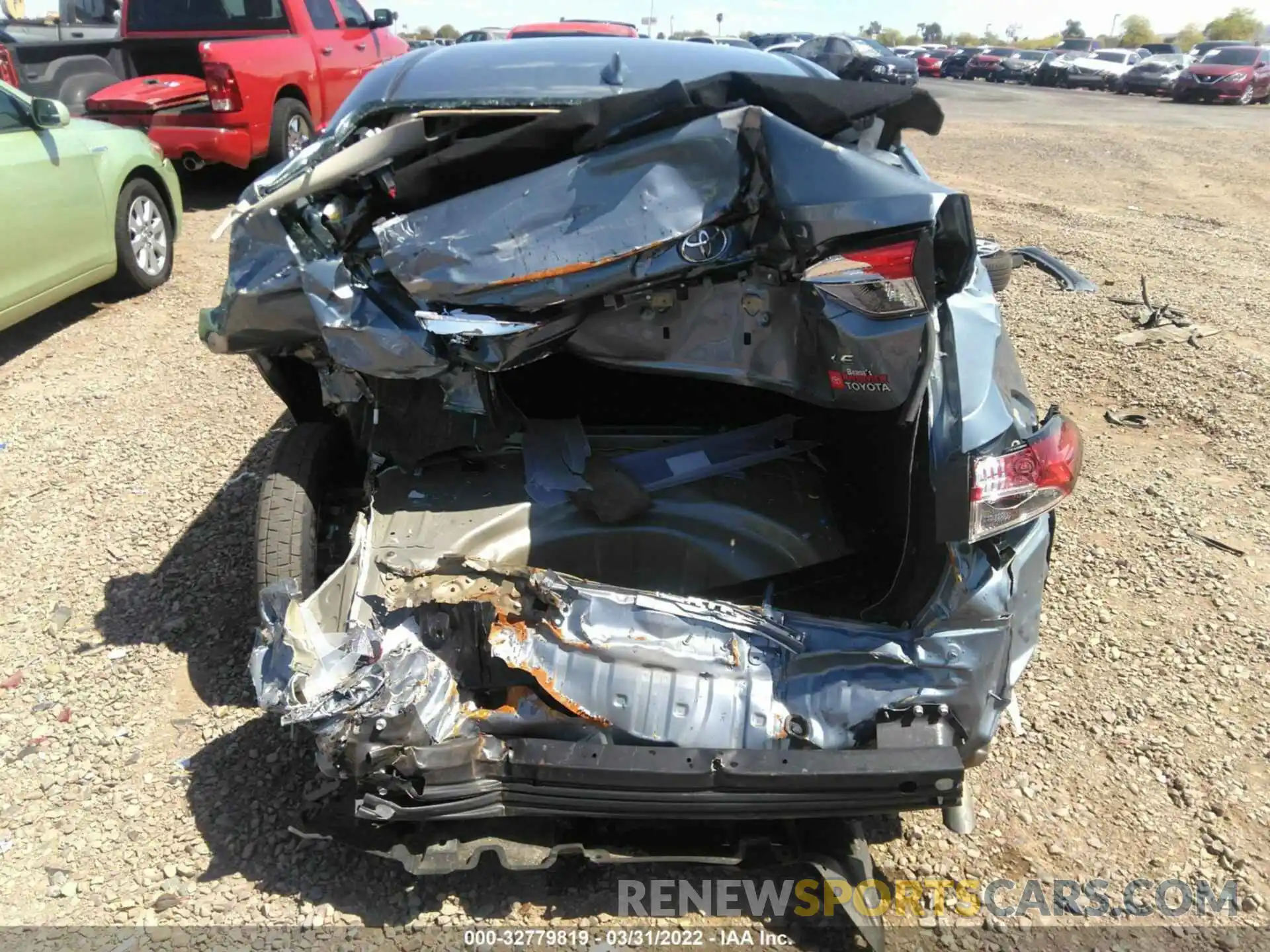 6 Photograph of a damaged car 5YFEPMAE0MP164461 TOYOTA COROLLA 2021