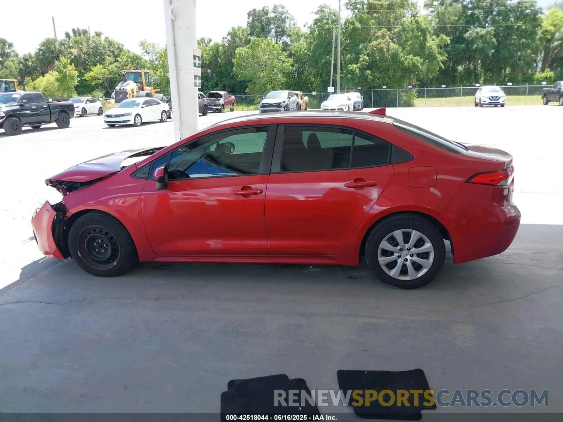 14 Photograph of a damaged car 5YFEPMAE0MP167845 TOYOTA COROLLA 2021