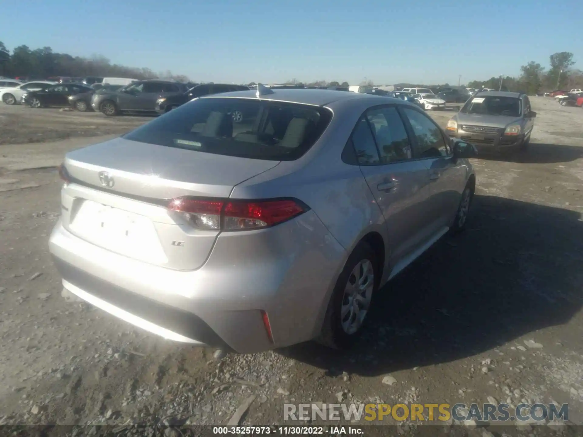 4 Photograph of a damaged car 5YFEPMAE0MP169448 TOYOTA COROLLA 2021