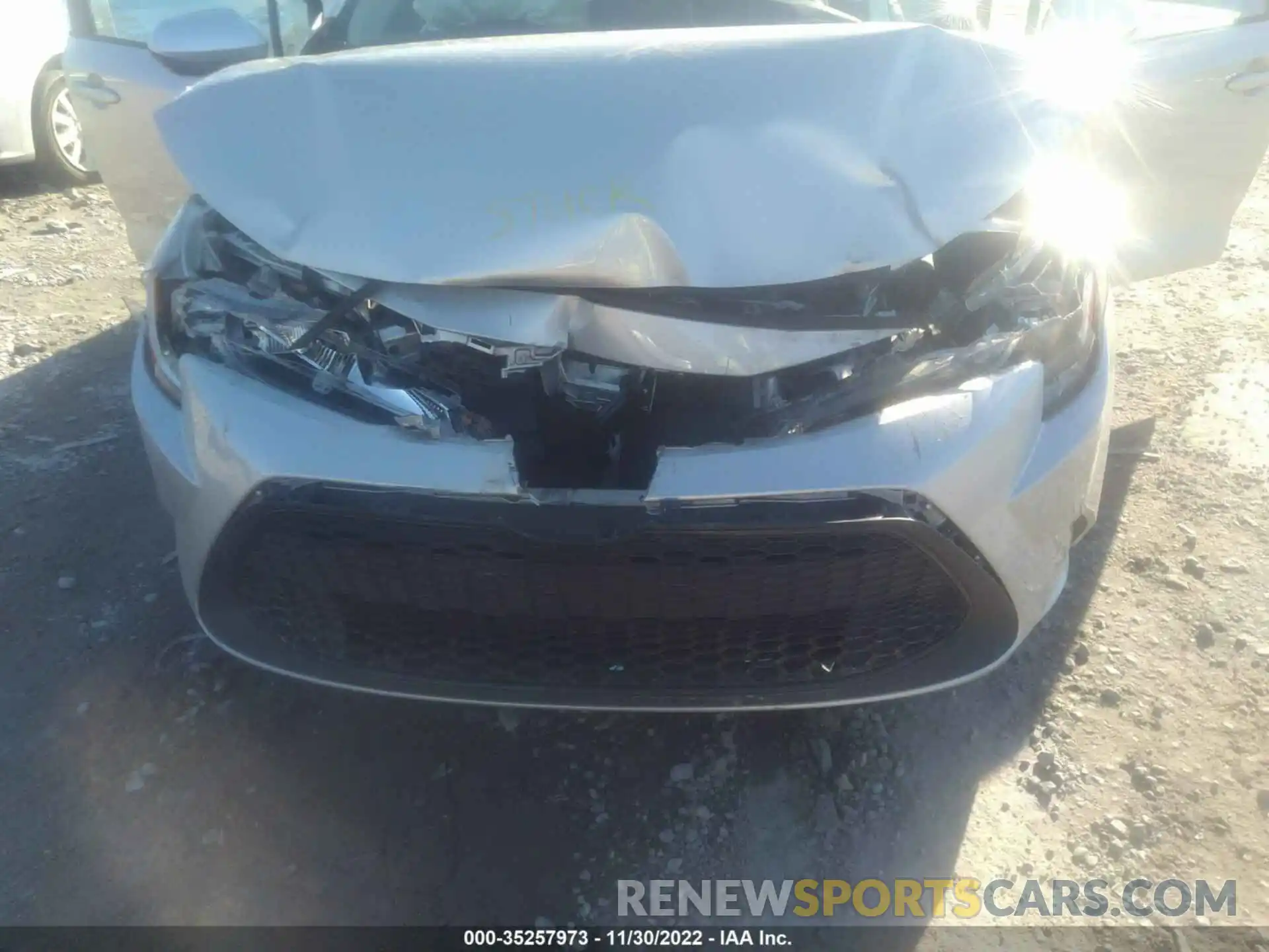 6 Photograph of a damaged car 5YFEPMAE0MP169448 TOYOTA COROLLA 2021