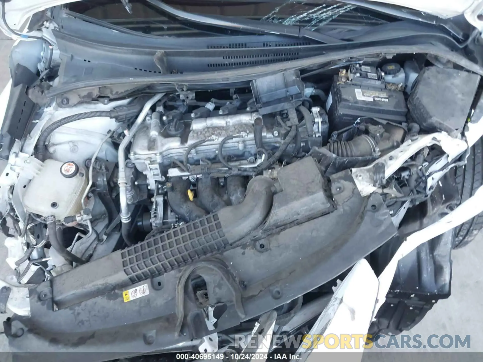 10 Photograph of a damaged car 5YFEPMAE0MP170079 TOYOTA COROLLA 2021