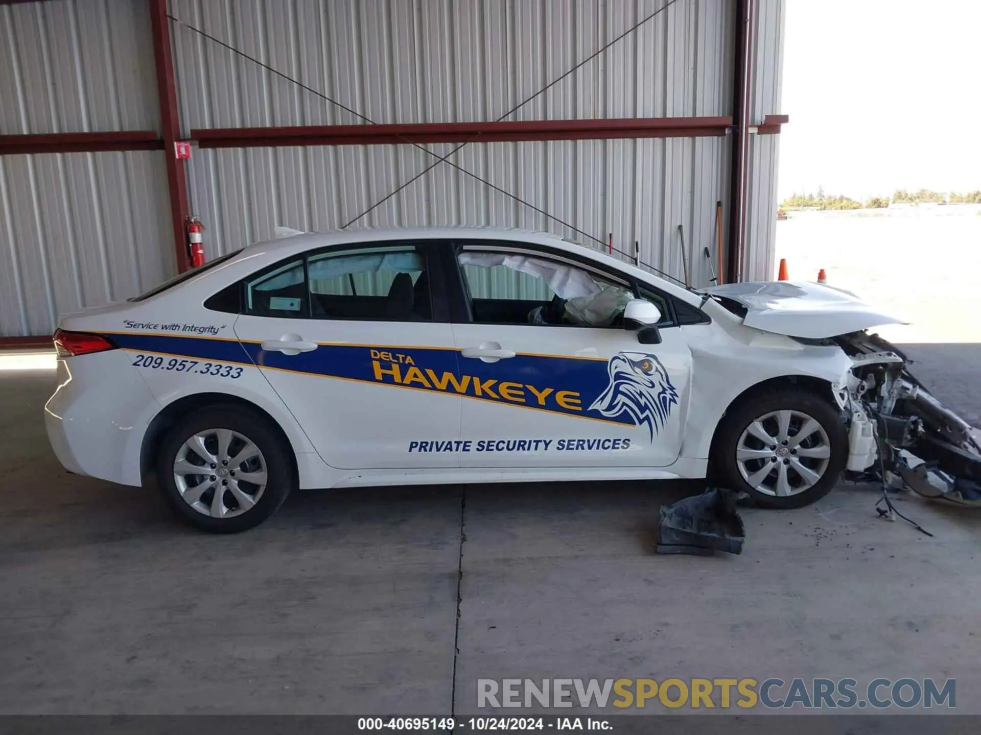 14 Photograph of a damaged car 5YFEPMAE0MP170079 TOYOTA COROLLA 2021