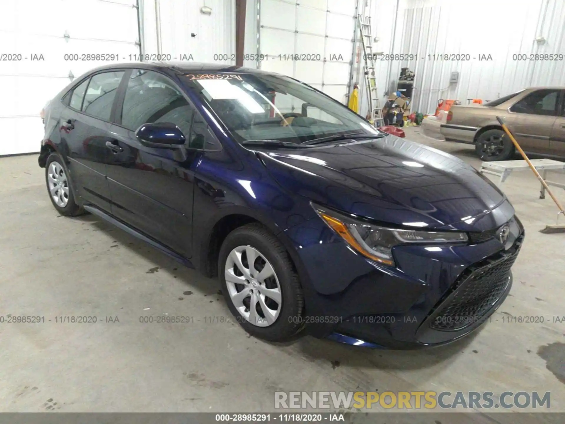 1 Photograph of a damaged car 5YFEPMAE0MP175931 TOYOTA COROLLA 2021