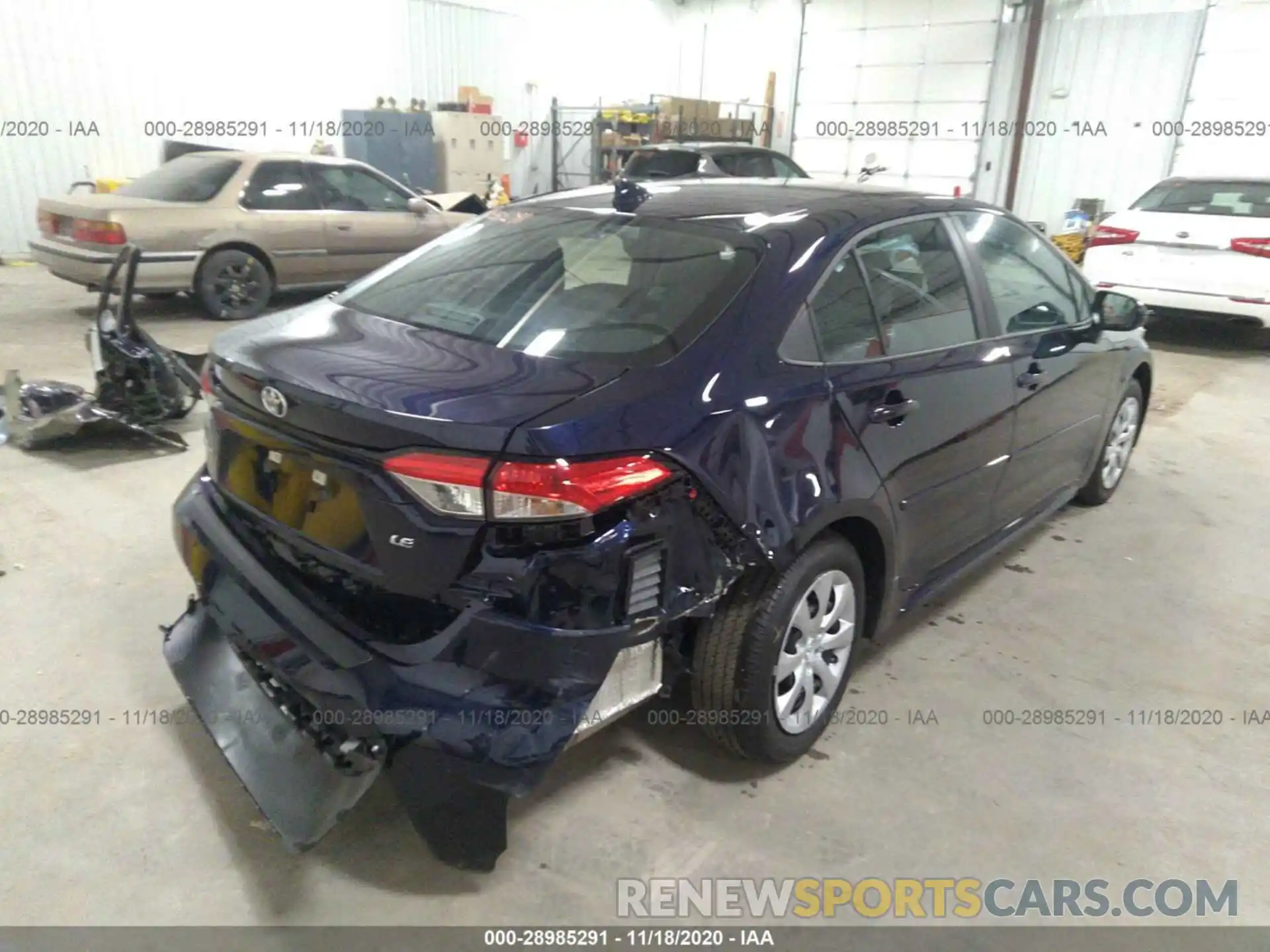 4 Photograph of a damaged car 5YFEPMAE0MP175931 TOYOTA COROLLA 2021